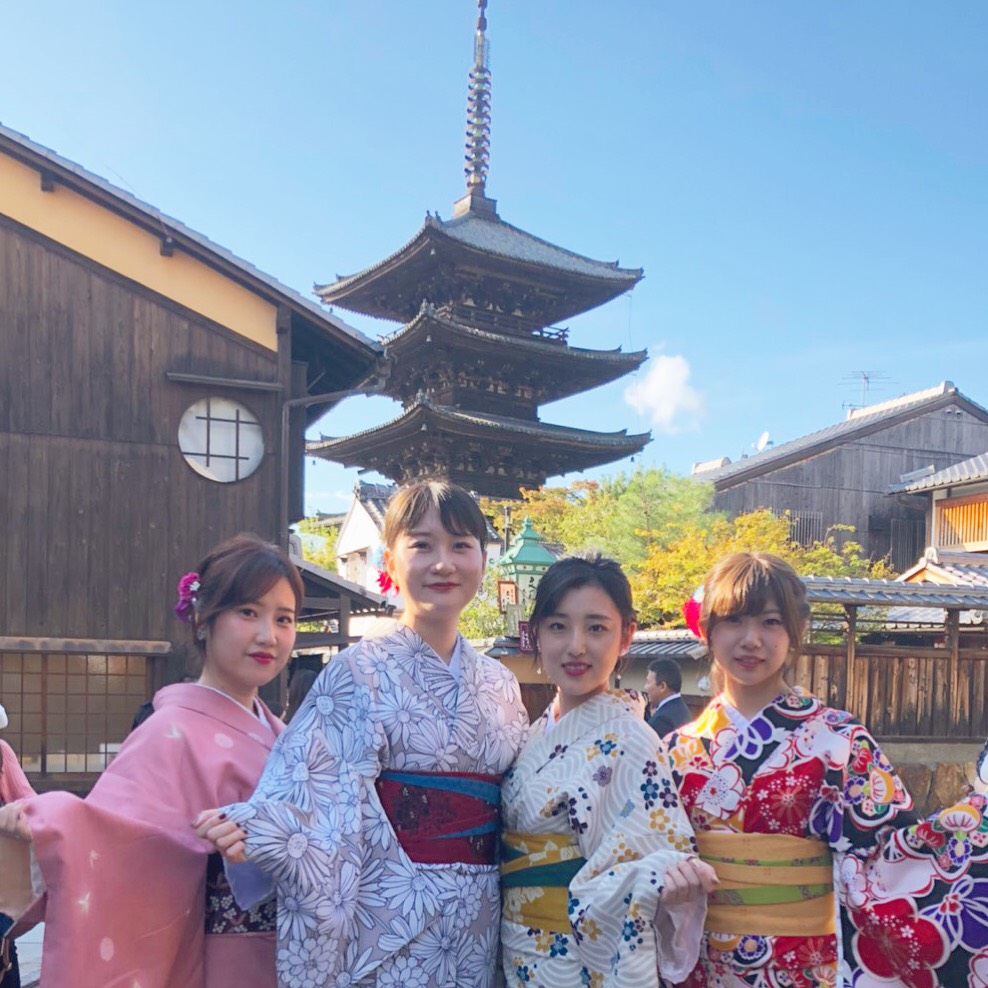 着物で京都散策ツアー(*^^)v