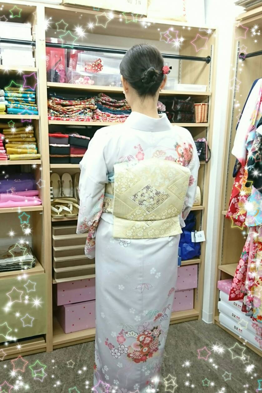 着物を着ていちょう祭りへ~♪｜着物レンタルVASARA渋谷店