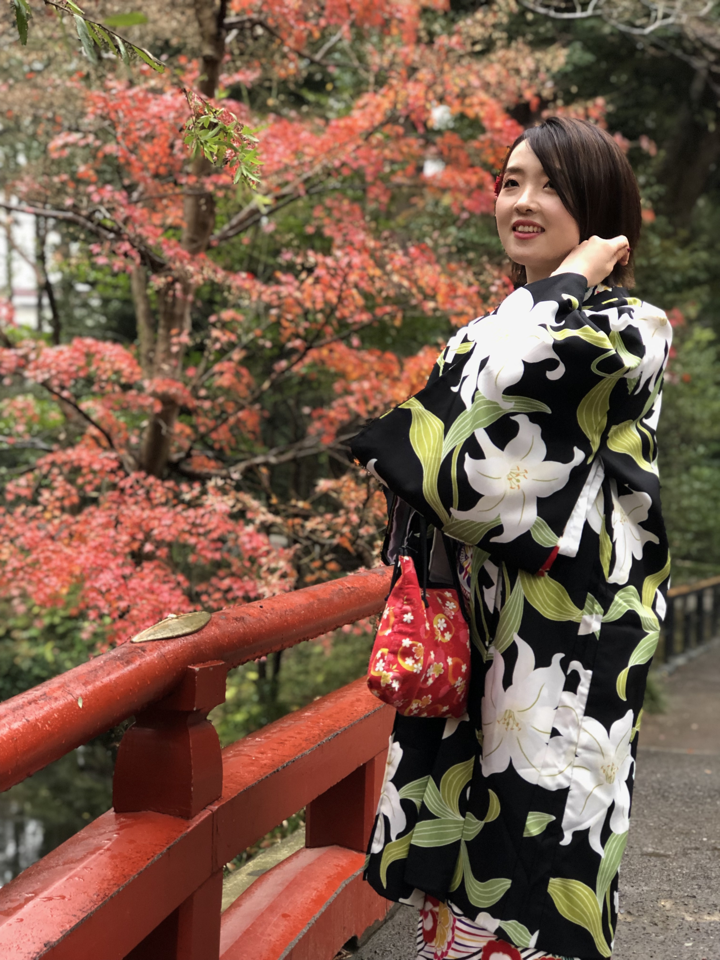 紅葉から冬へ