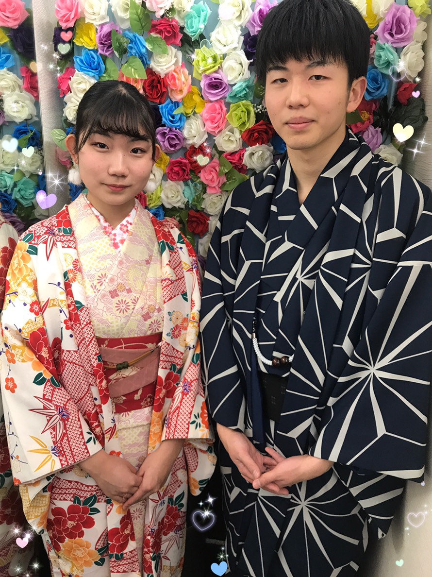 カップルでのレンタルおすすめ♡着物レンタルVASARA渋谷店