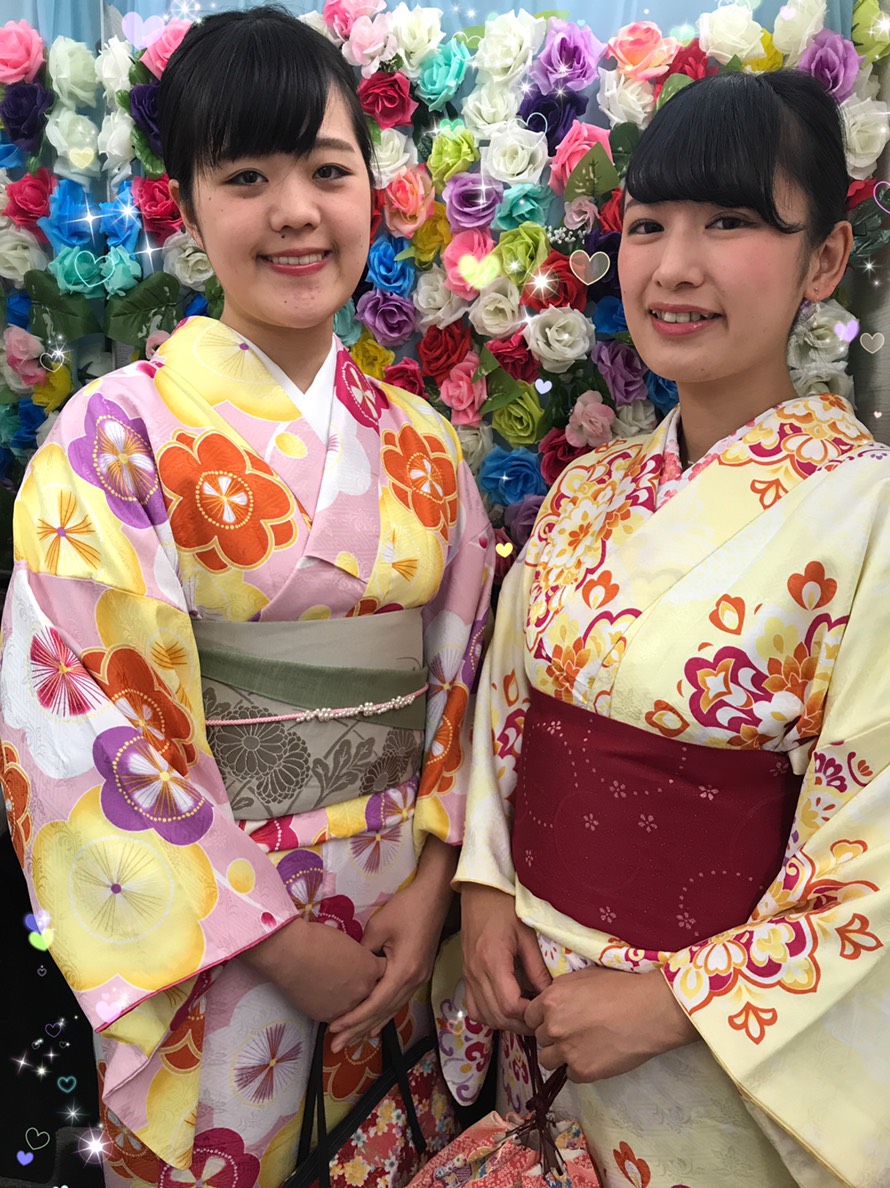 天気が良い日は着物でお出掛け♪着物レンタルVASARA渋谷店