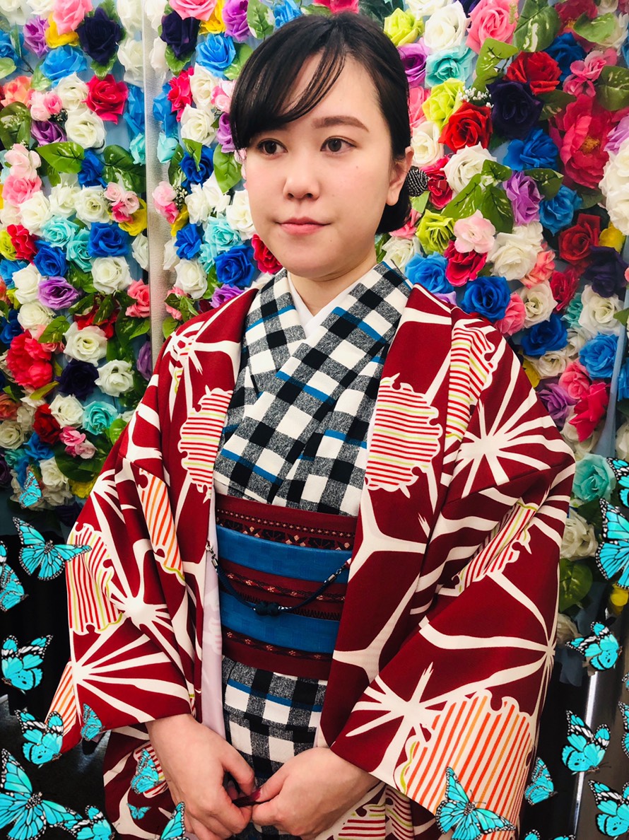 着物を洋服感覚で♪♪｜着物レンタルVASARA渋谷店