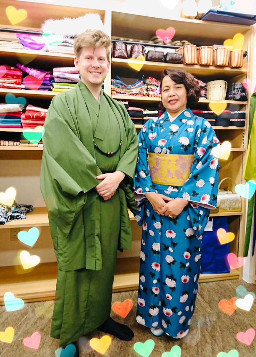 海外のお客様♪｜着物レンタルVASARA渋谷店