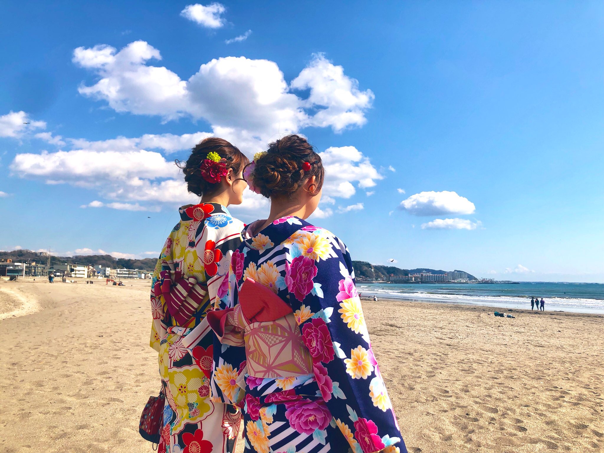 春休みの鎌倉でインスタ映え((o(*>ω<*)o))