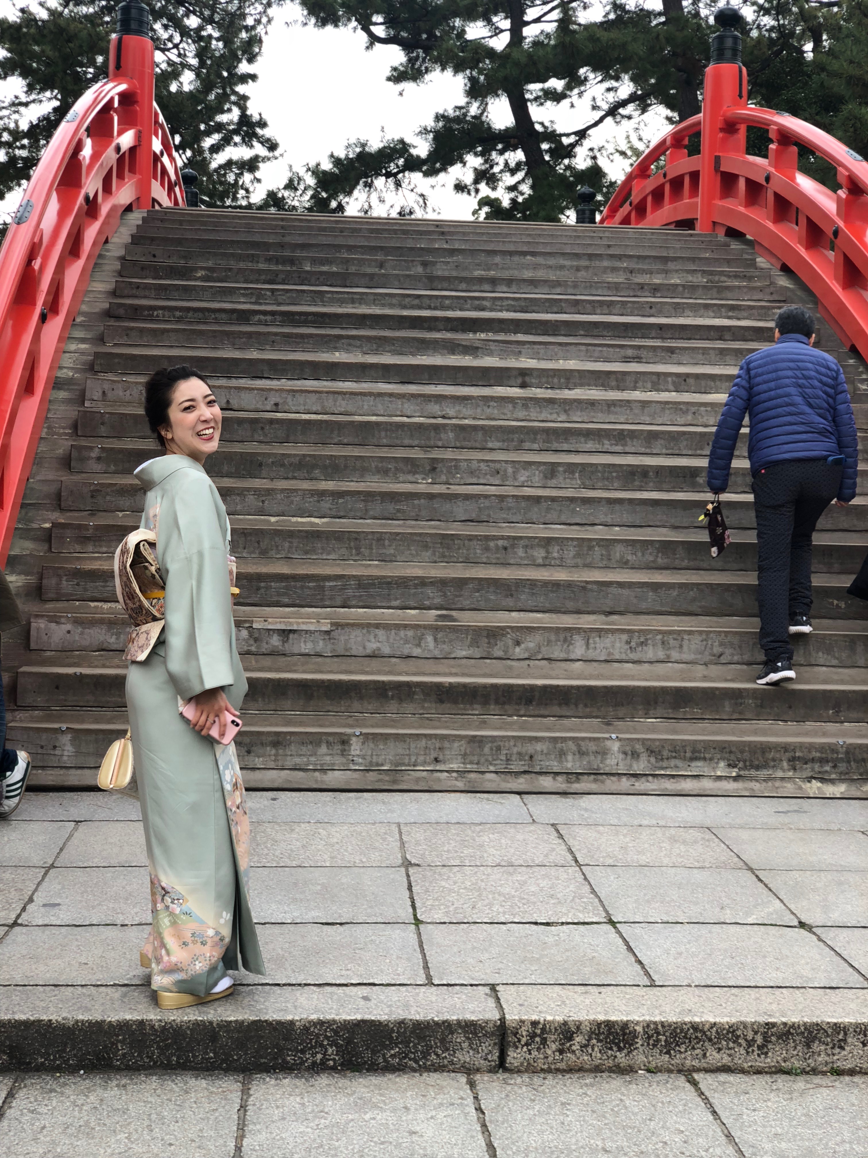 訪問着(#^^#)