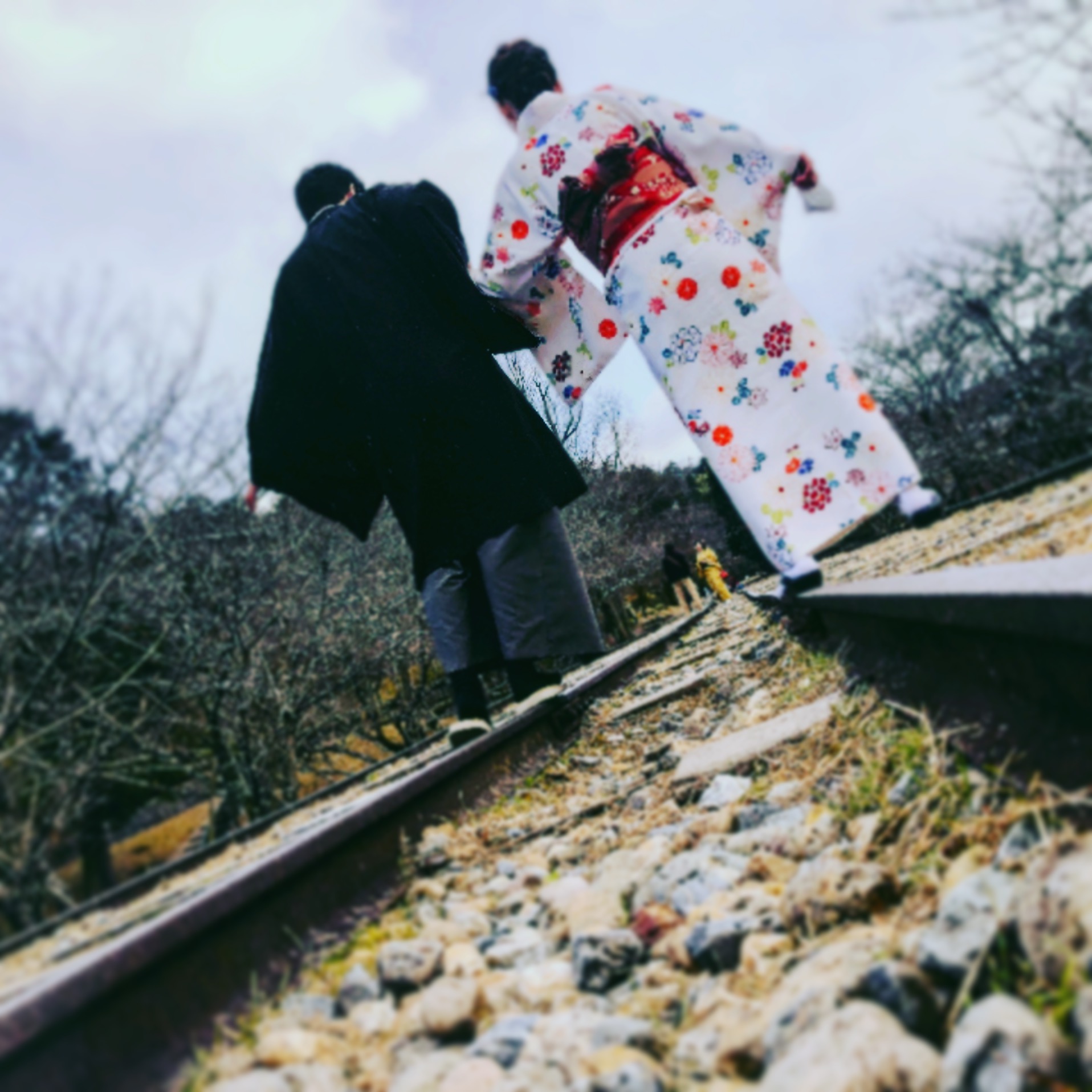 着物でお出かけ♪