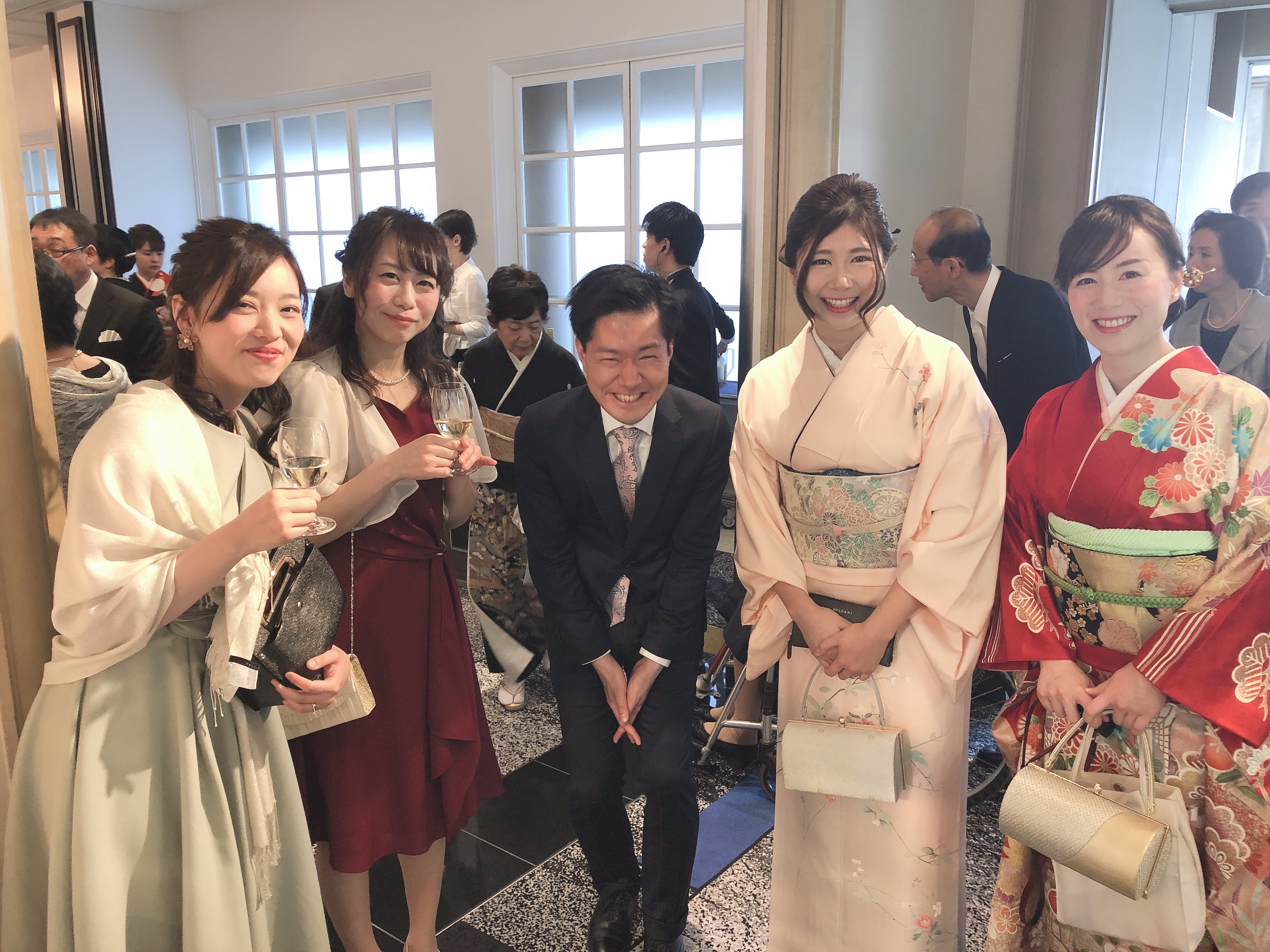 ご友人の結婚式へ