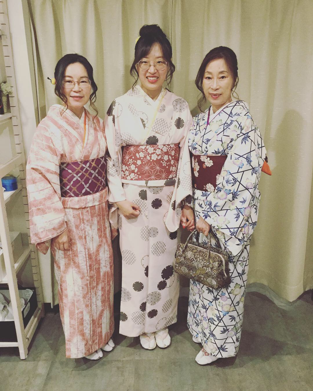 家族でお花見