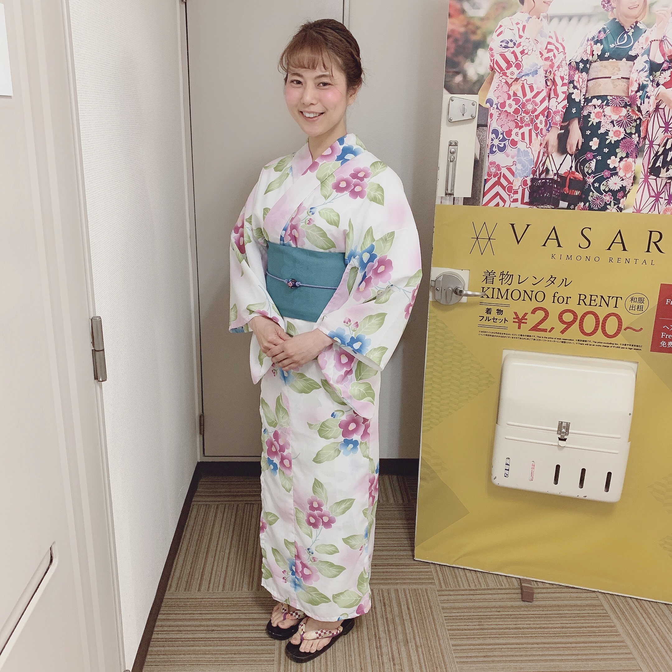 浴衣でお食事☆
