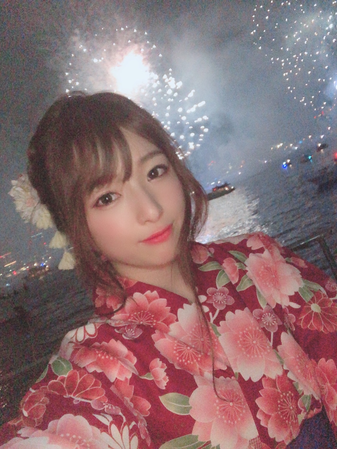 花火大会とVASARAの浴衣〜( ´∀｀)