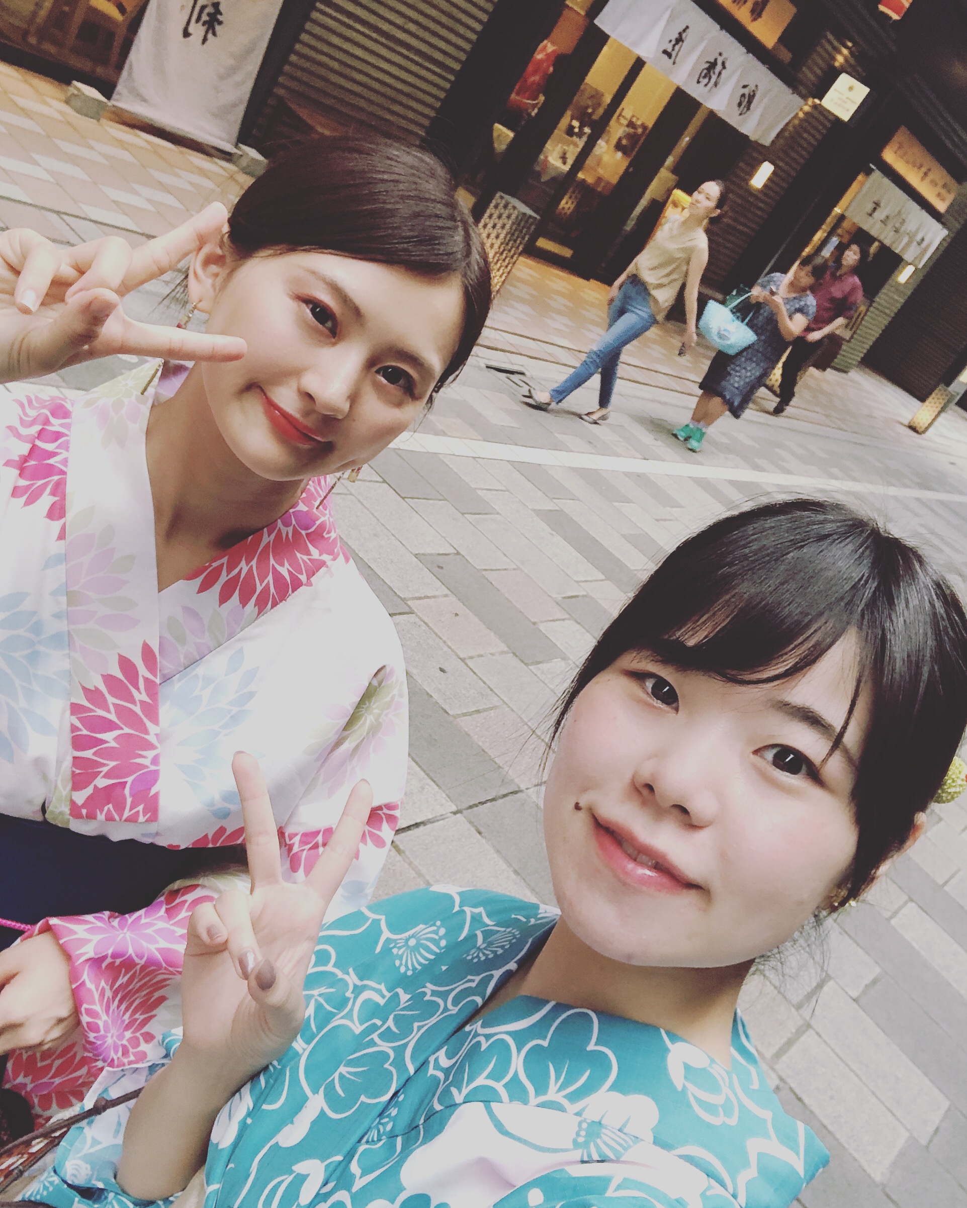 仲良しのお友達とツーショット！！