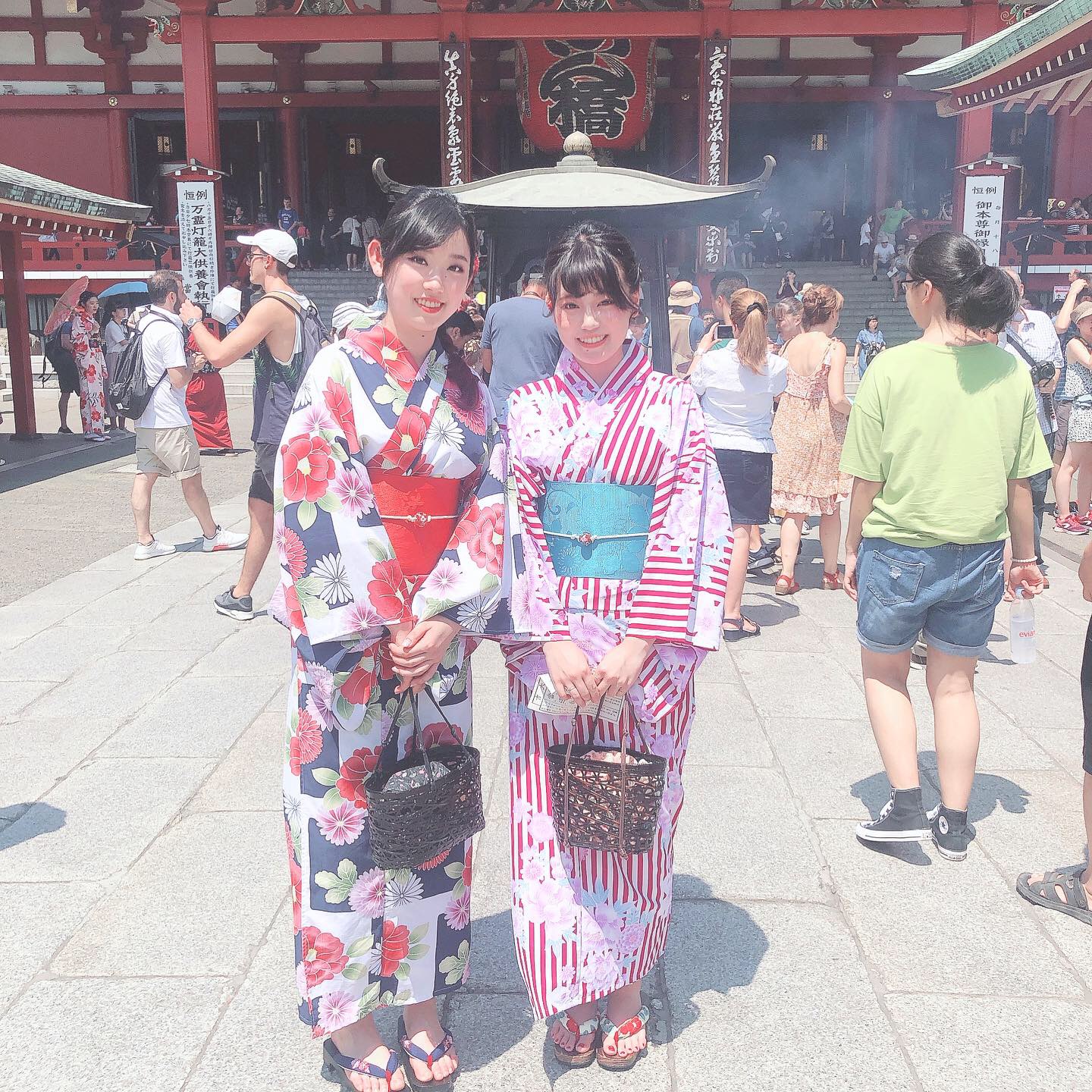 浴衣で名所巡り♪