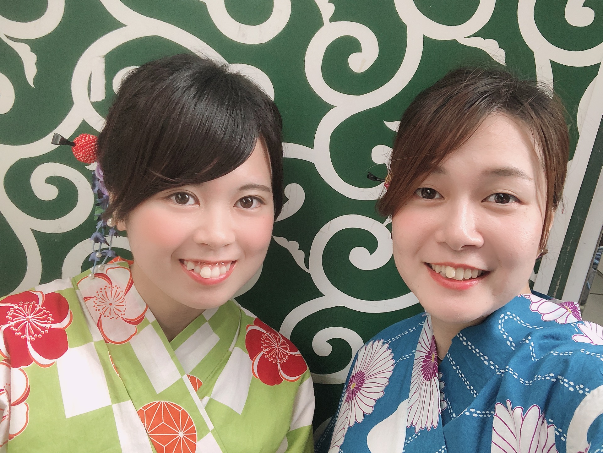 浴衣を着て浅草散策