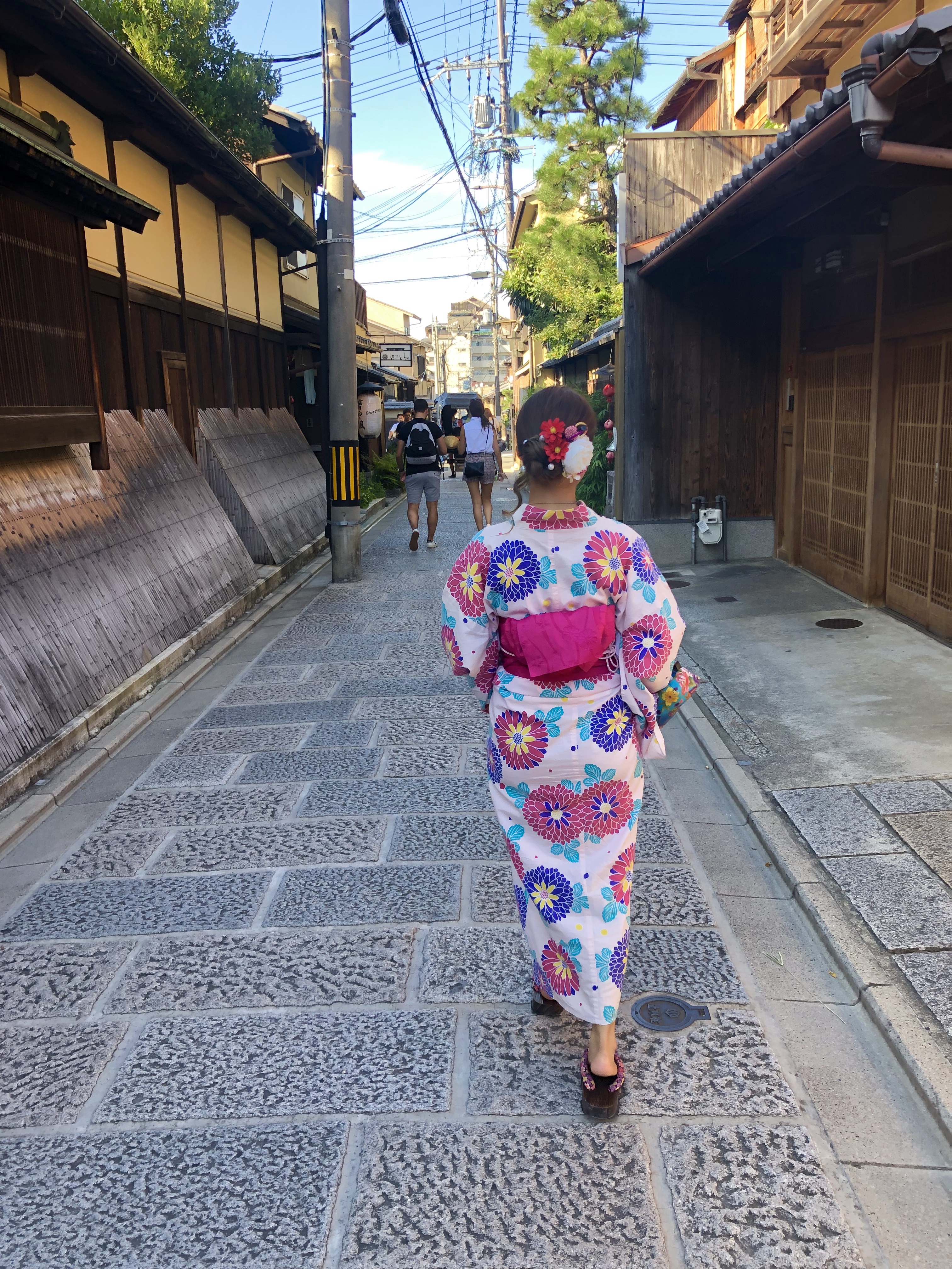 秋晴れな京都