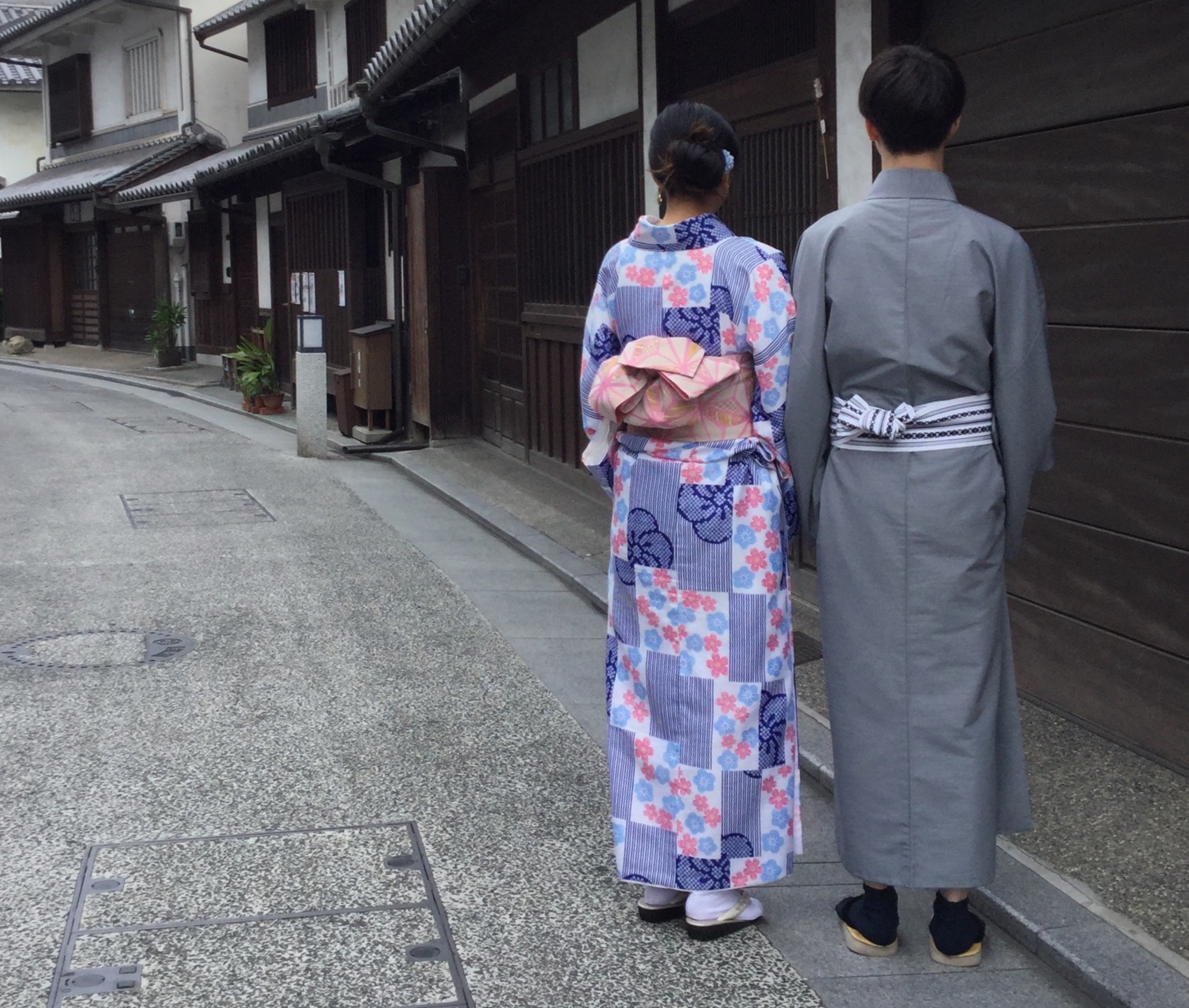 お着物で観光増えてます(*´∀｀*)