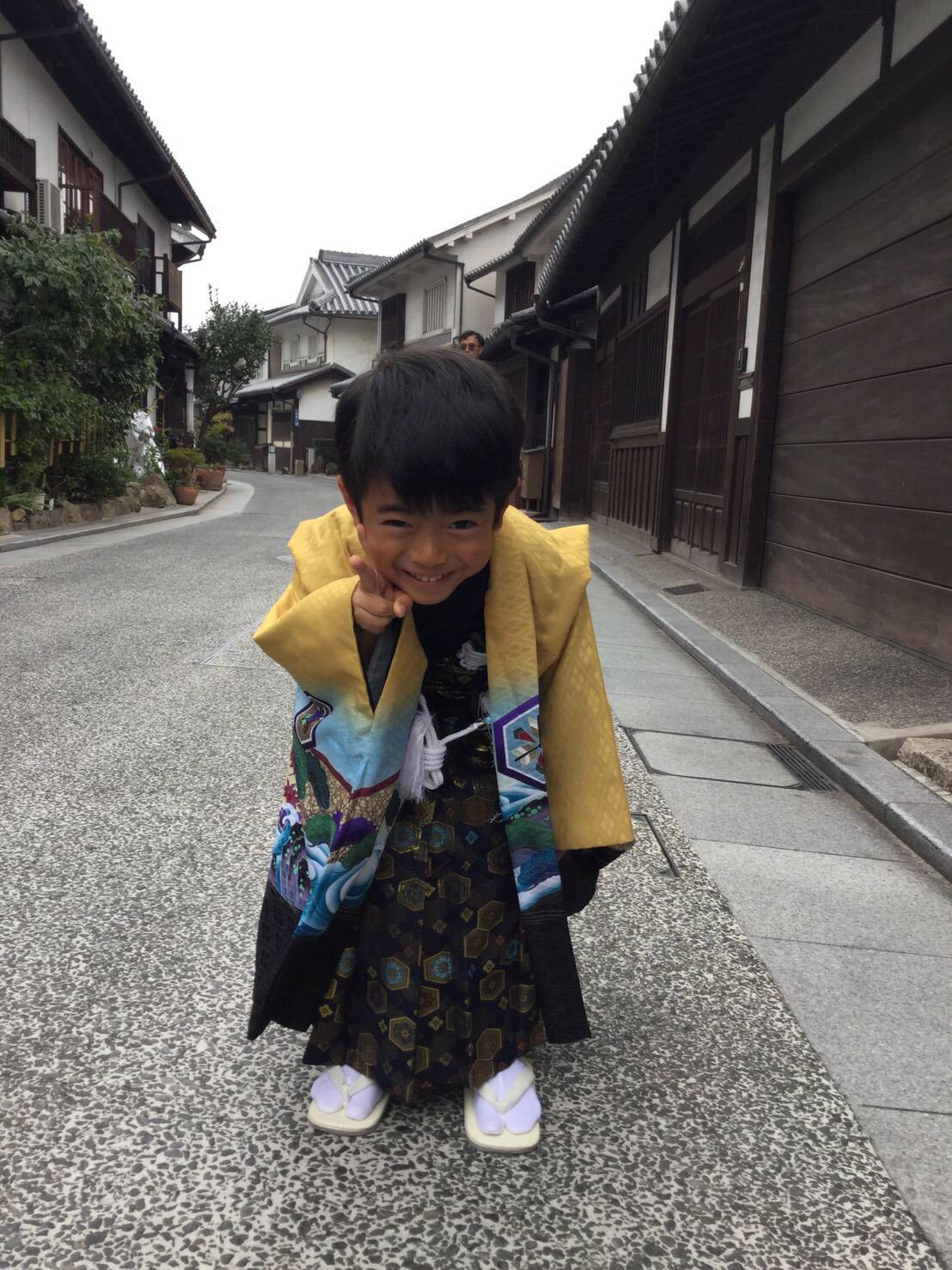 静かな美観地区が心地よいです。
