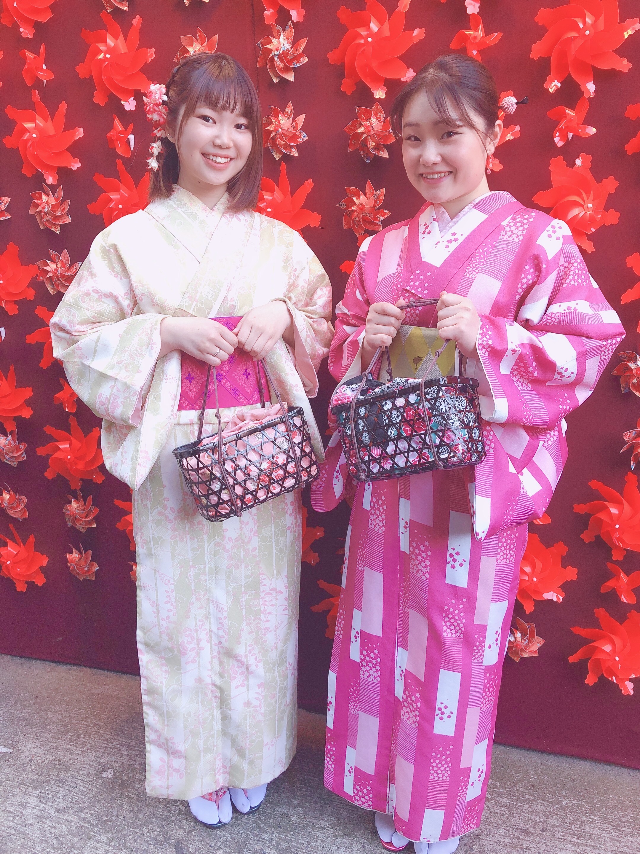 ピンクが好きなお客様♡