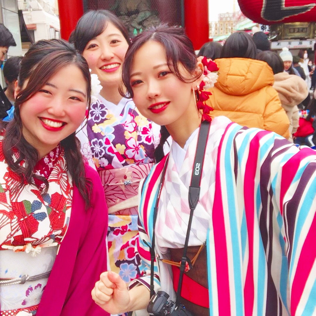 羽織であったかく♡