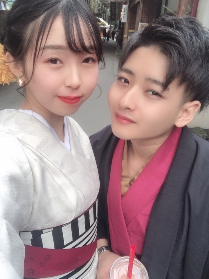 着物デート(*´꒳`*)