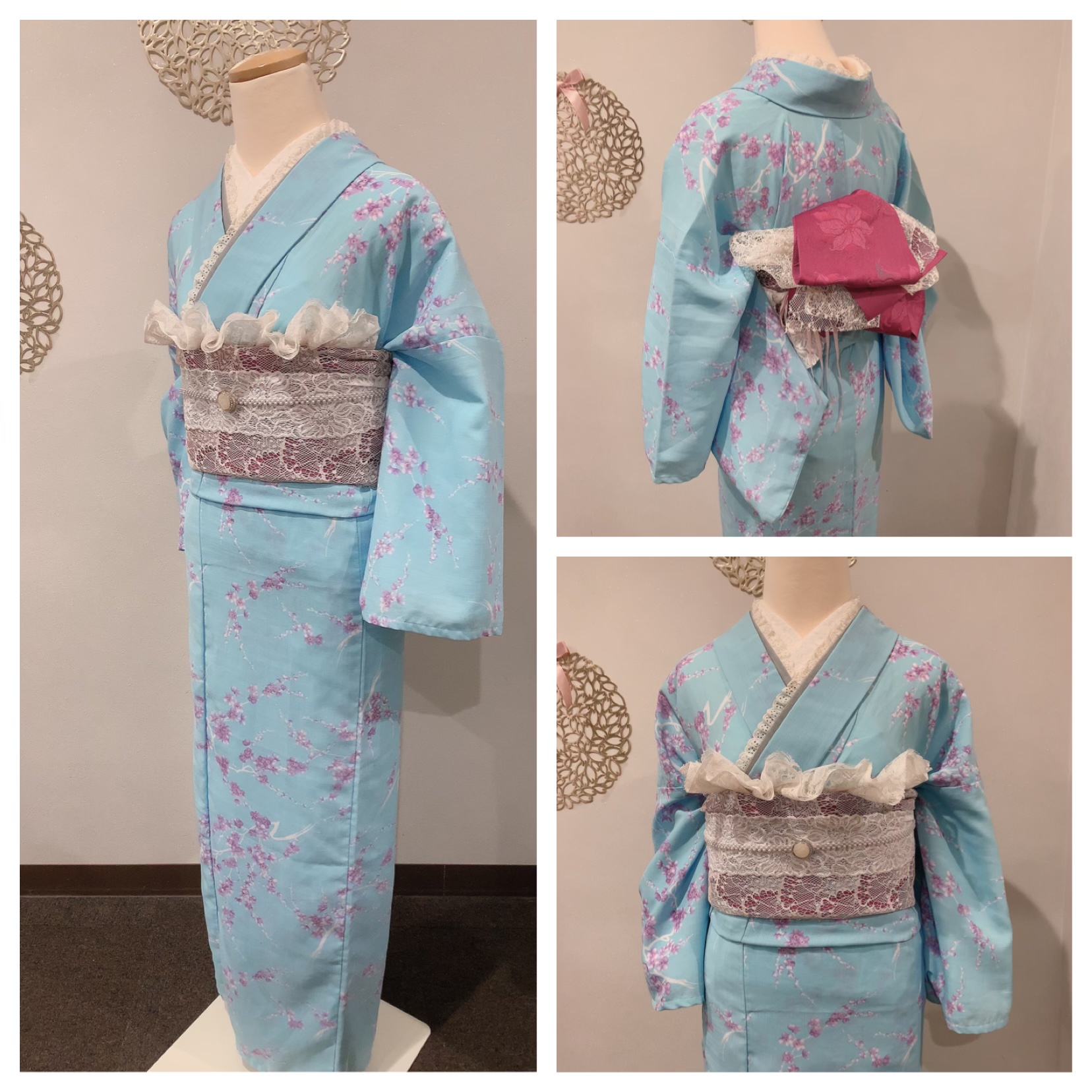 レトロ浴衣で大人可愛く〜♡