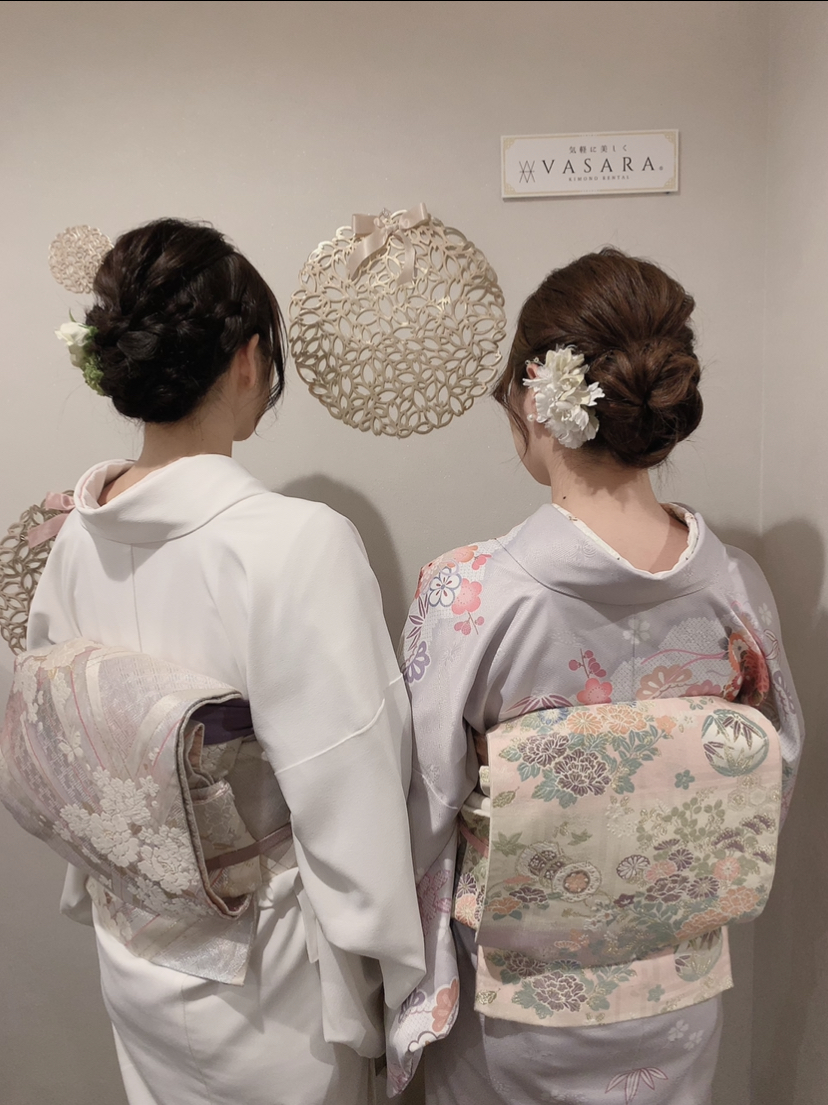 訪問着でアフタヌーンティー♡