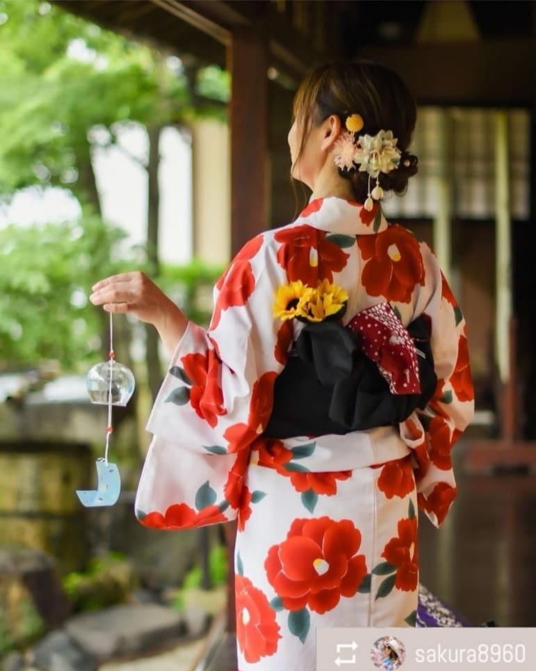 夏休みの思い出に浴衣姿♪
