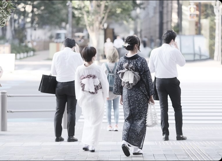Lace浴衣×ぶらり散歩♡