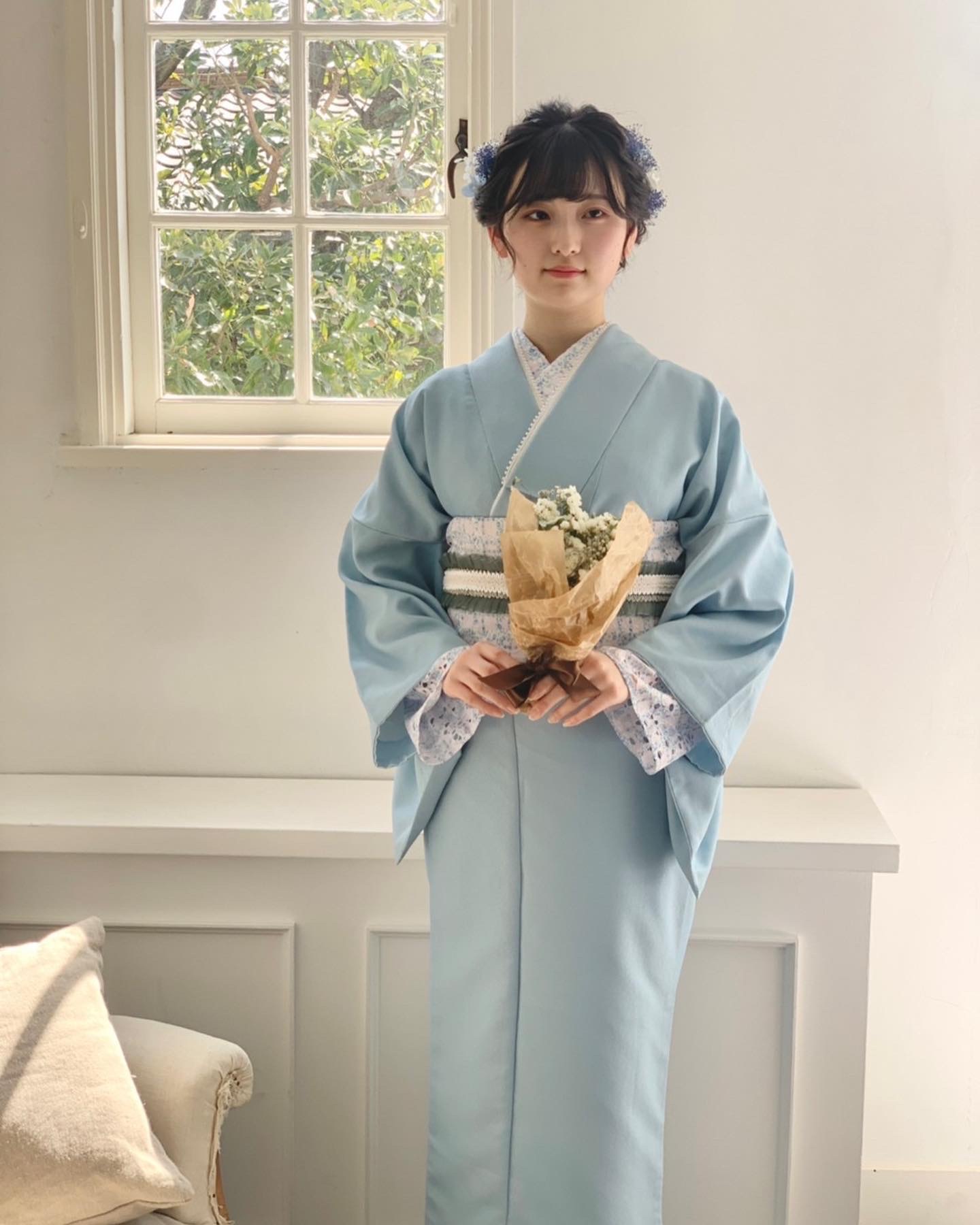 レトロ着物でかわいくお出かけ♡