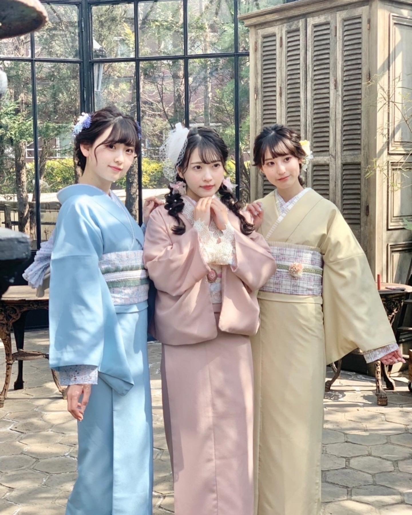 春コーデでお出かけ♡
