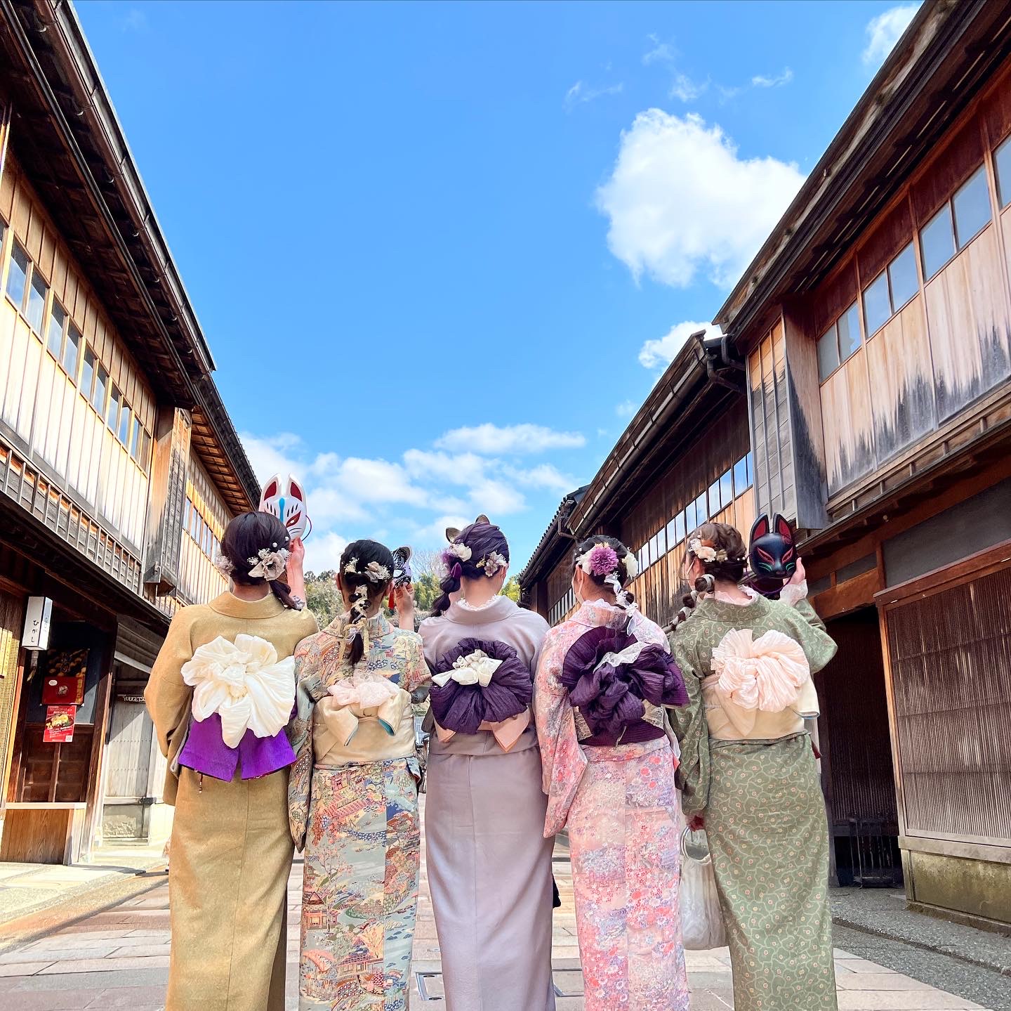 お着物で女子旅