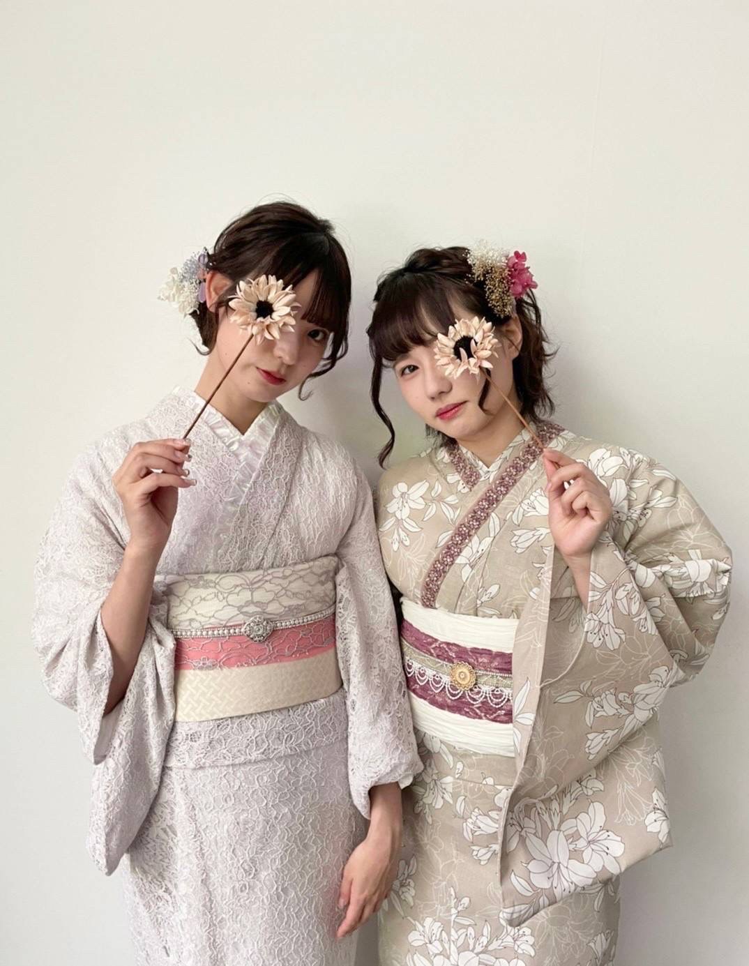 浴衣で可愛くコーデ♡
