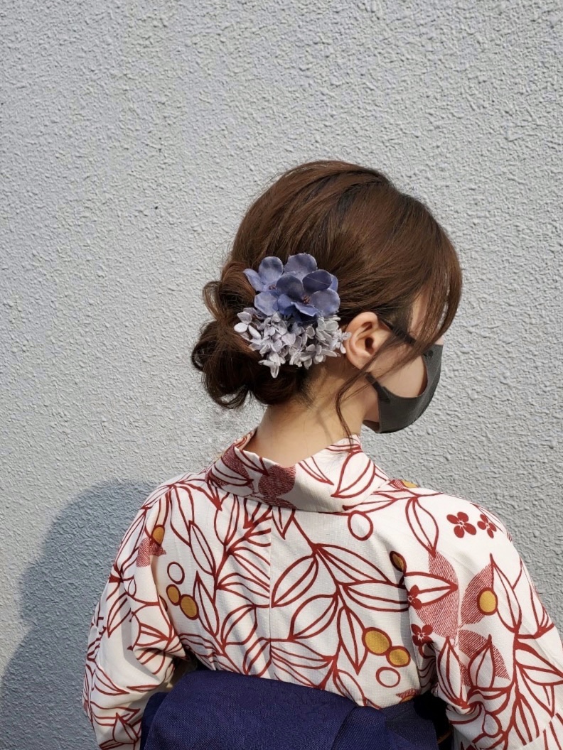 浴衣hair