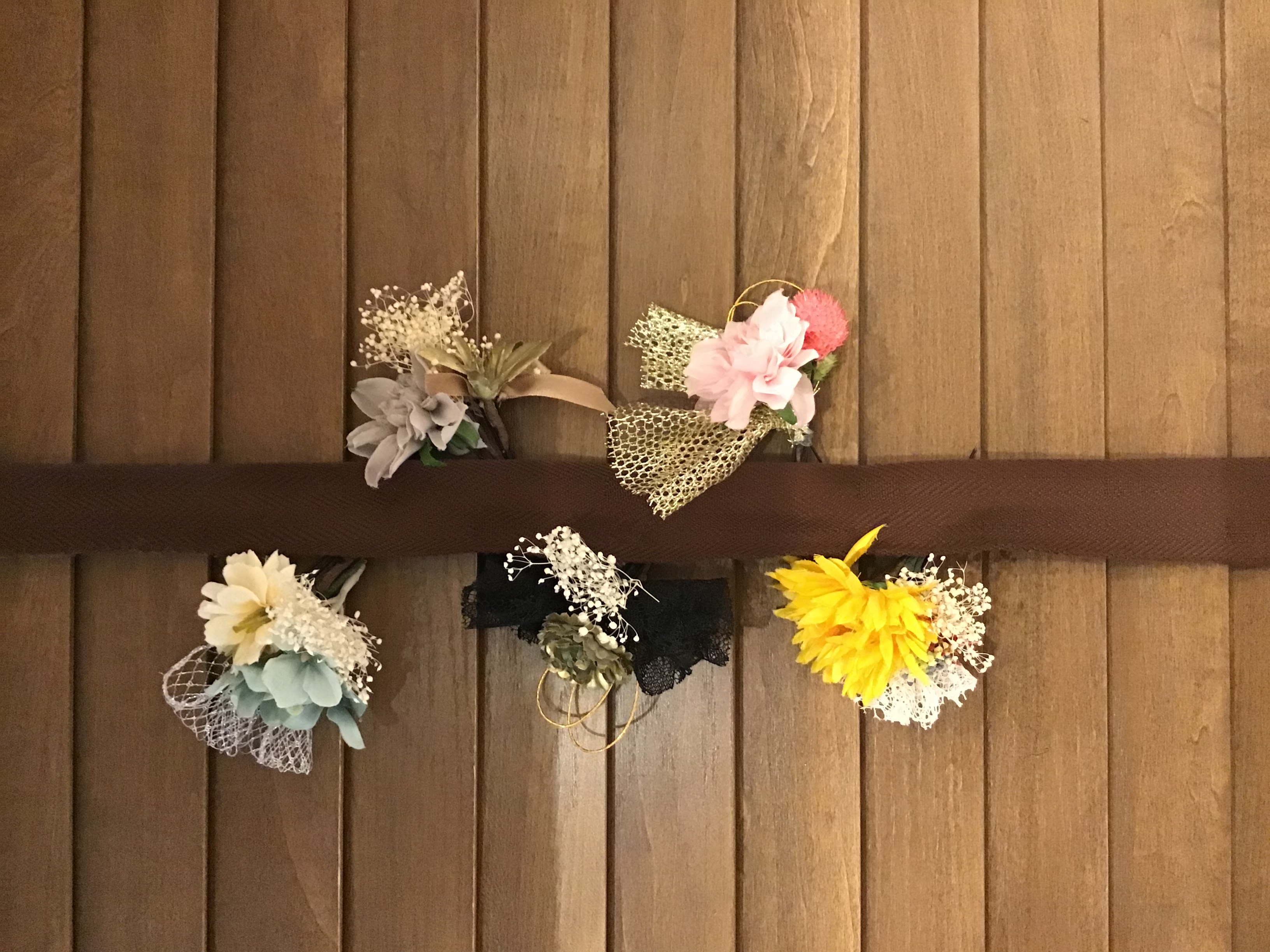 可愛いい花飾り