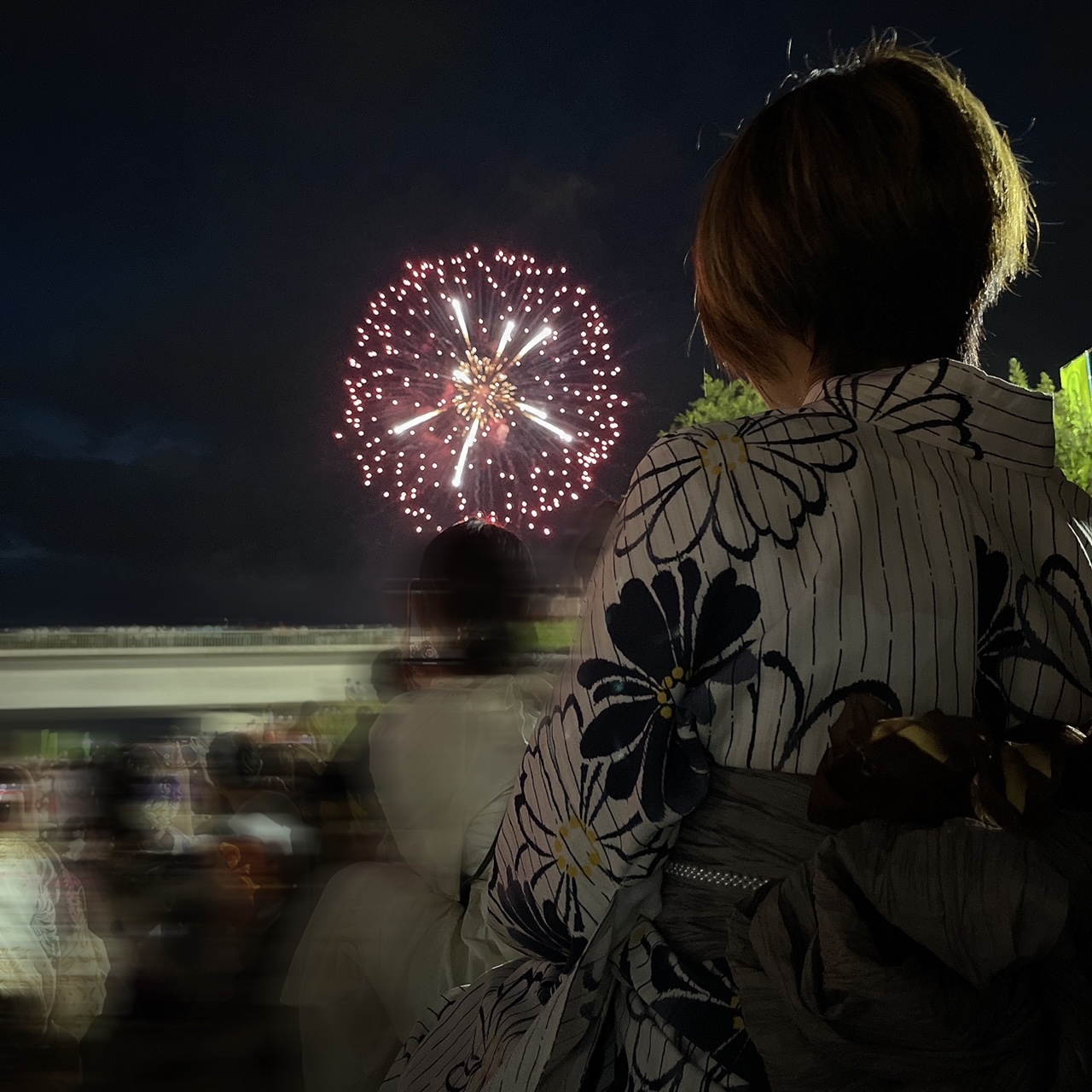 夏の終わりの花火大会