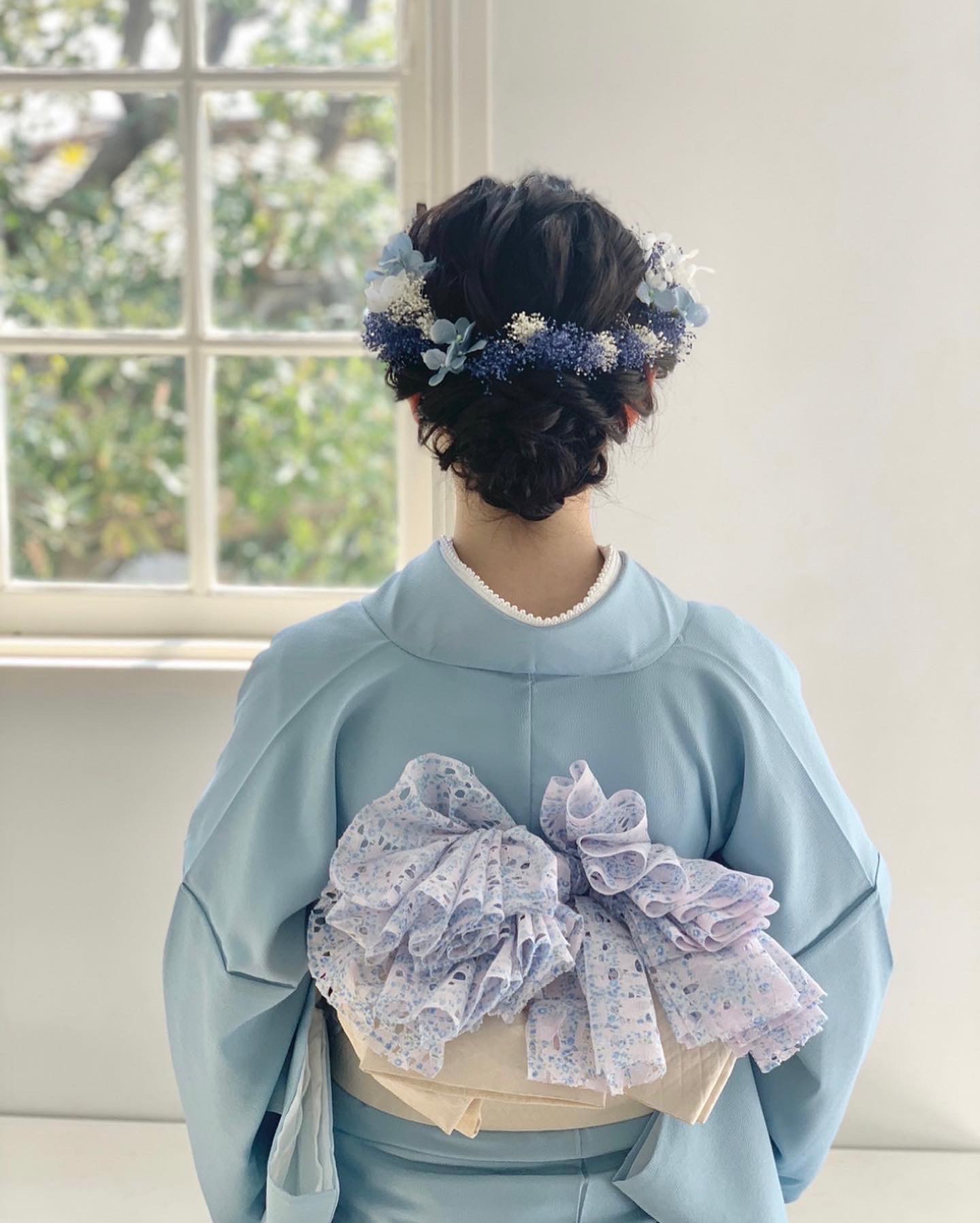 レトロ小紋2022のシンプルコーデ♡
