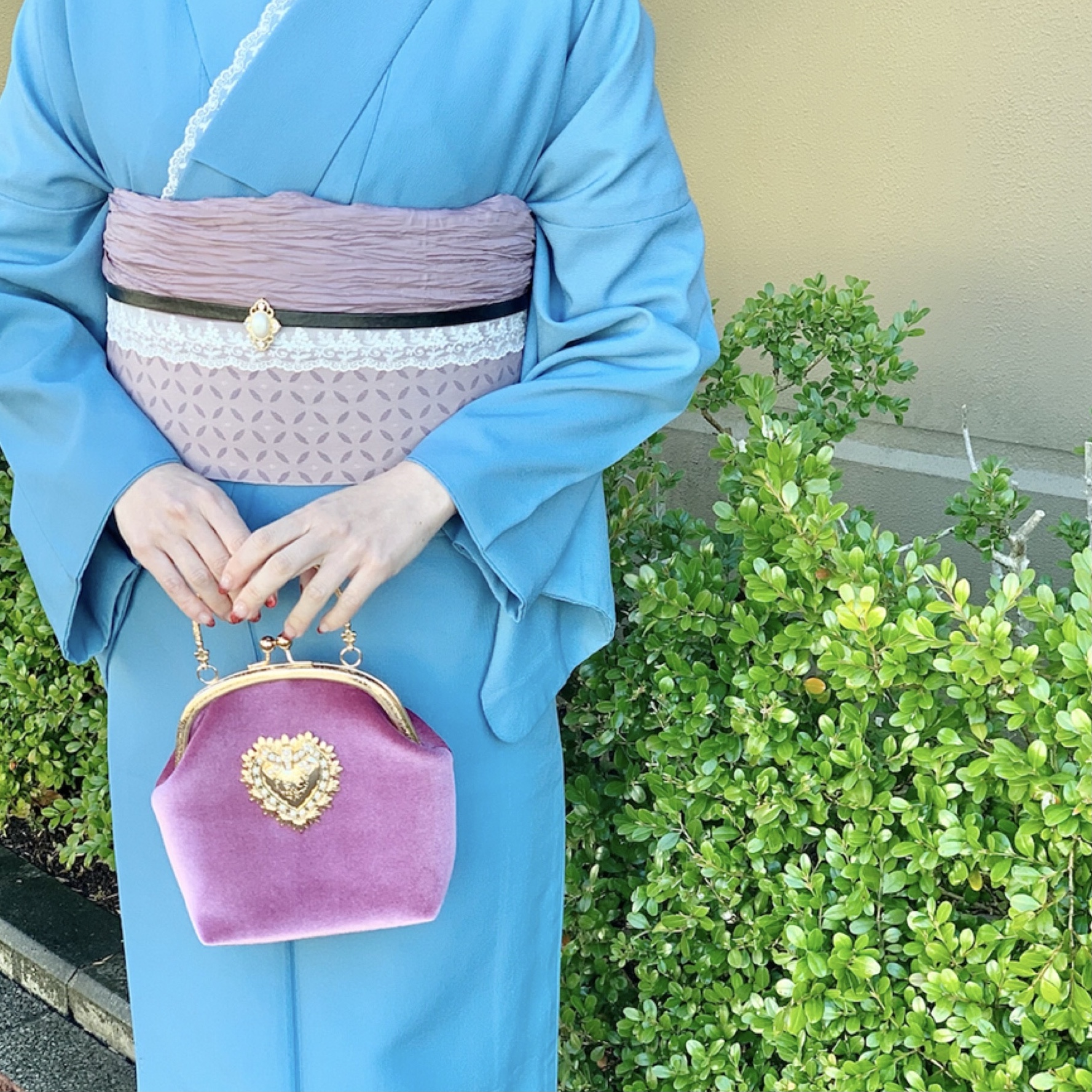 着物でお出かけ.☆.｡.:*・°