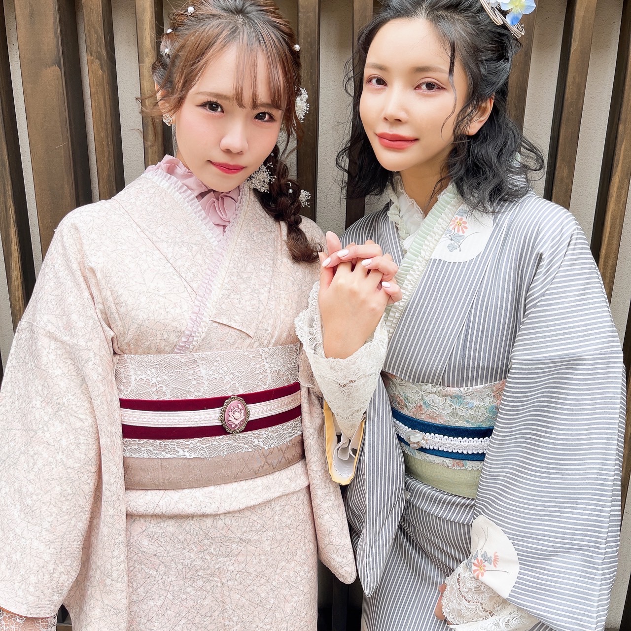 レトロモダン双子コーデ♡