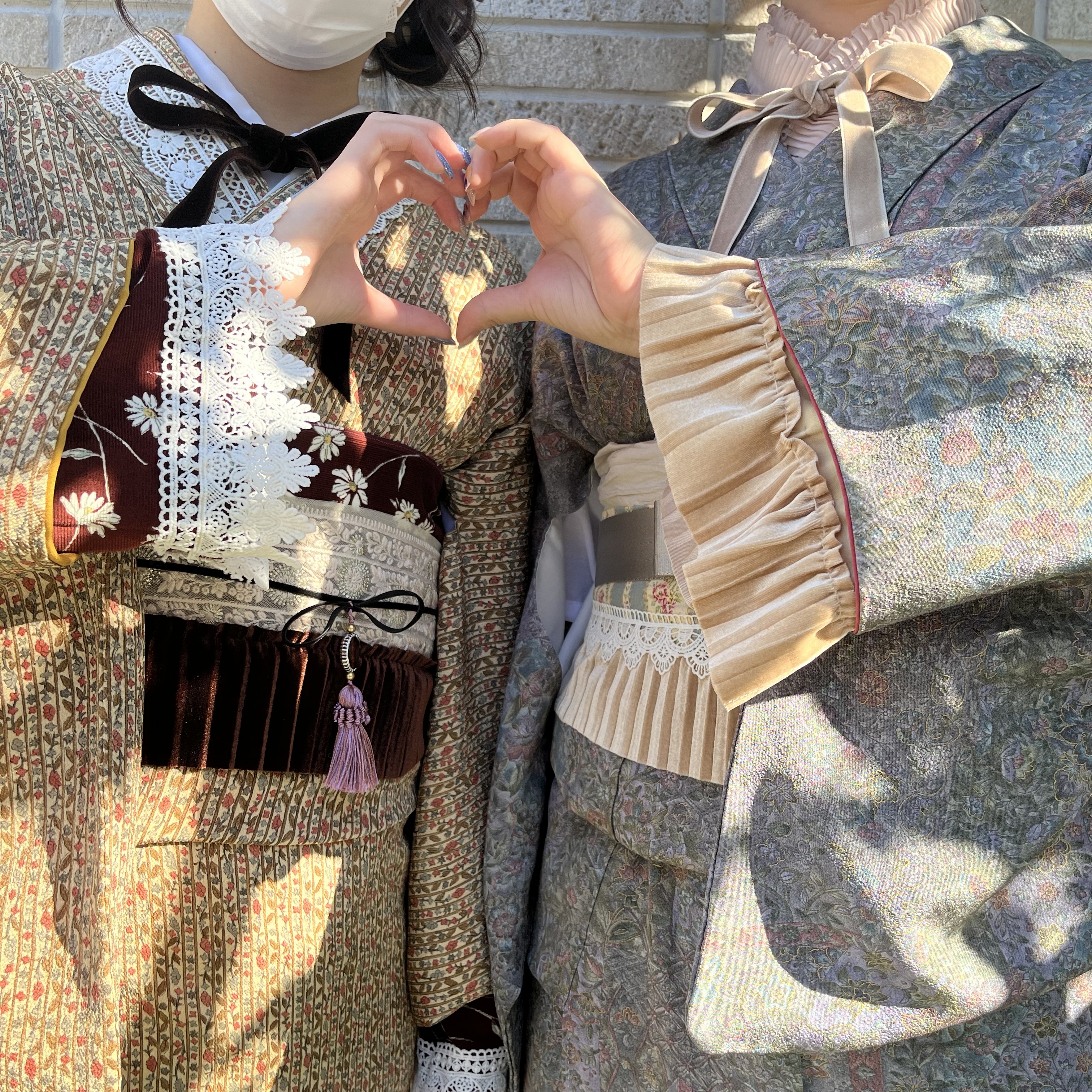 お友達とレトロコーデしませんか