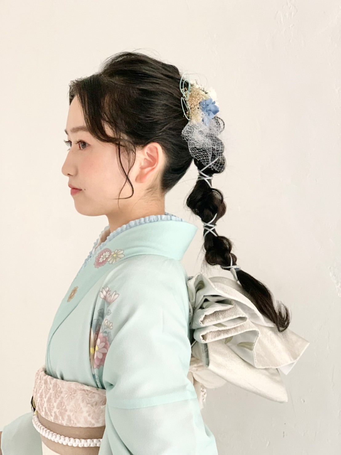 編みおろしヘアスタイル·͜· ♡