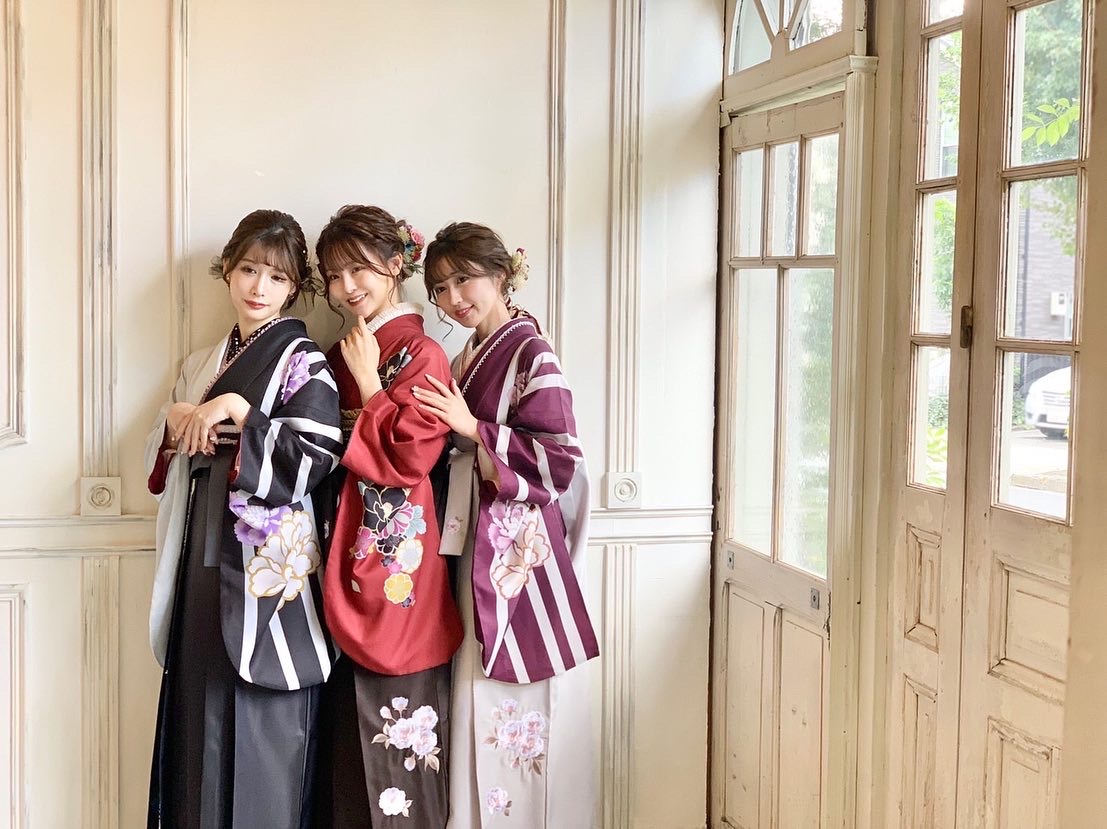 袴スタイルも新作で♪