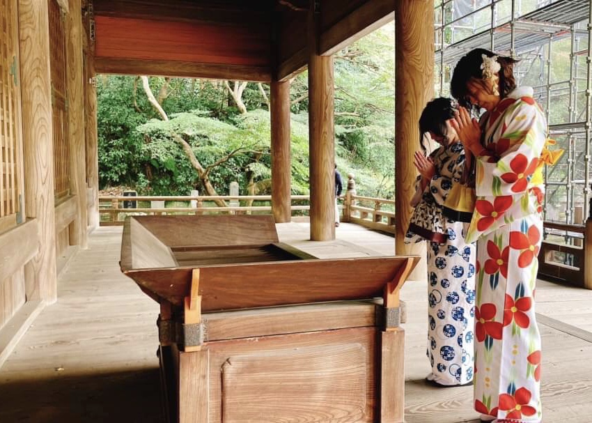 お客様コーデ＊神社