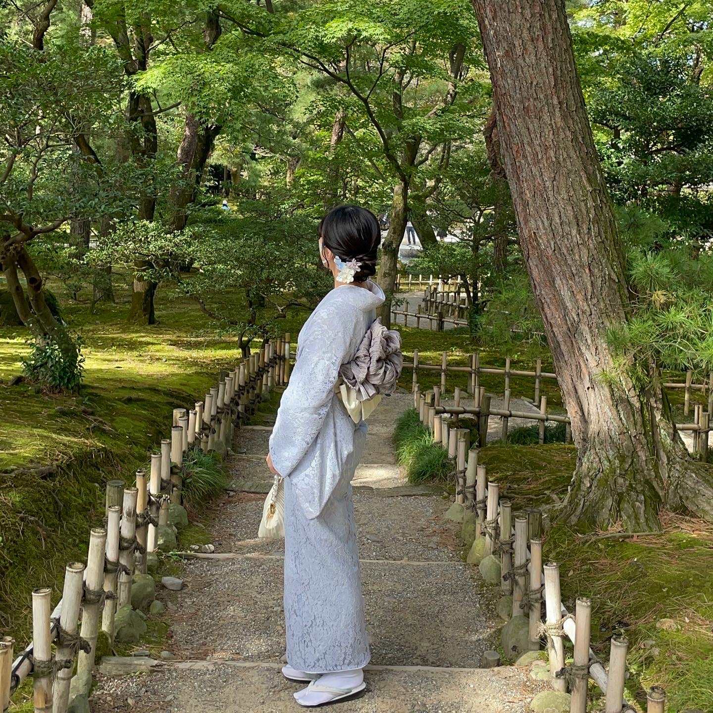 兼六園で♡