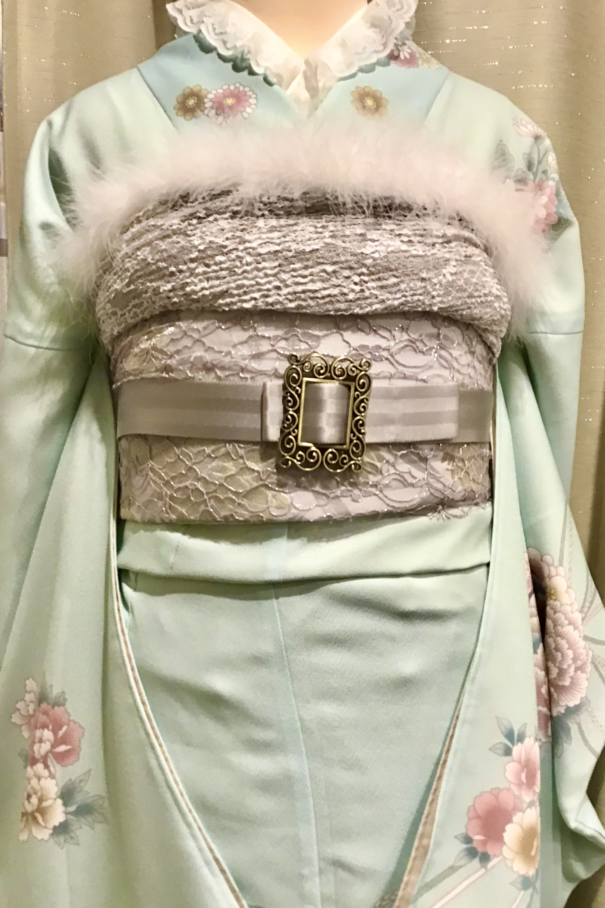 お着物で初詣へ♡