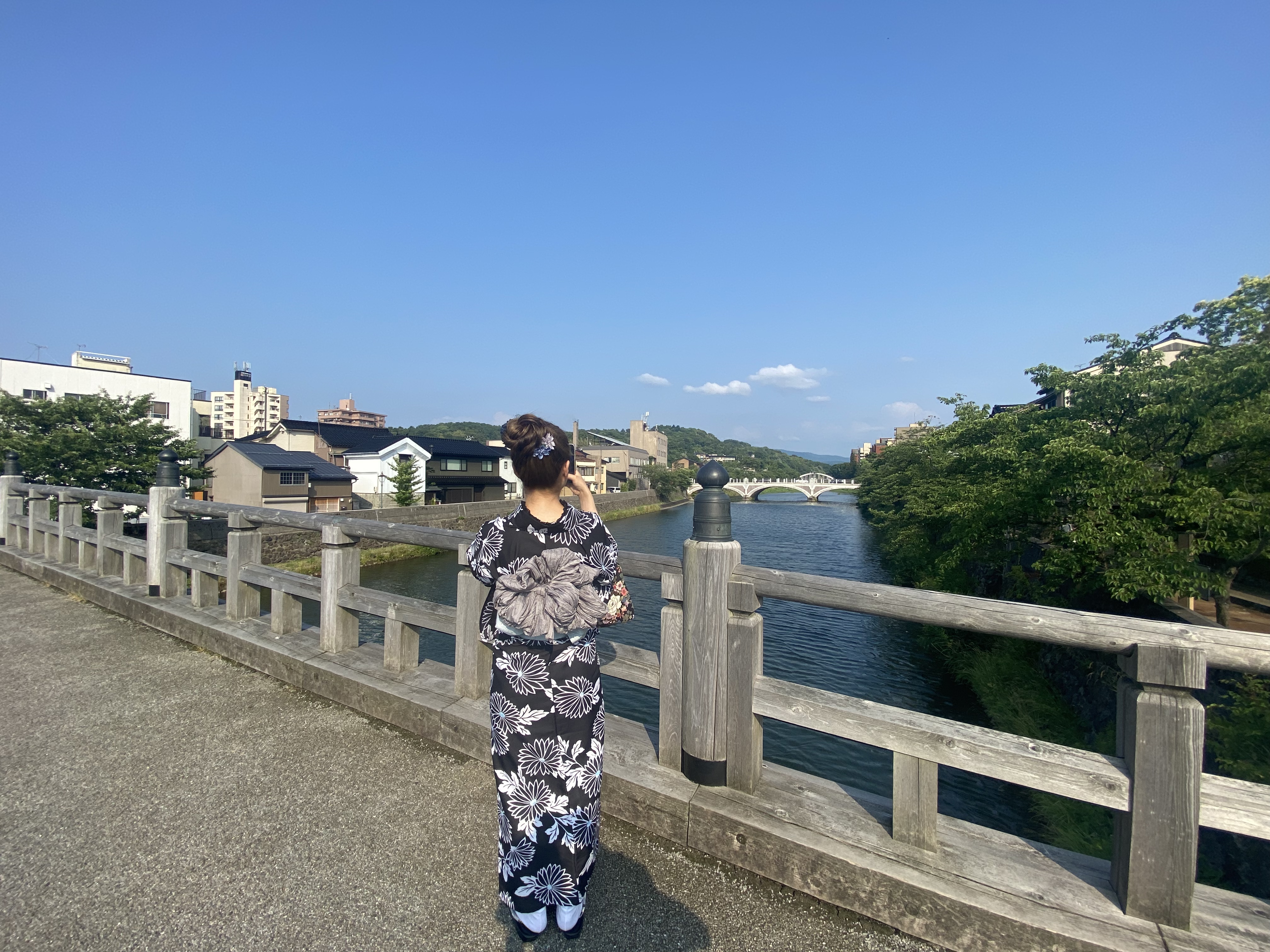 梅ノ橋にて