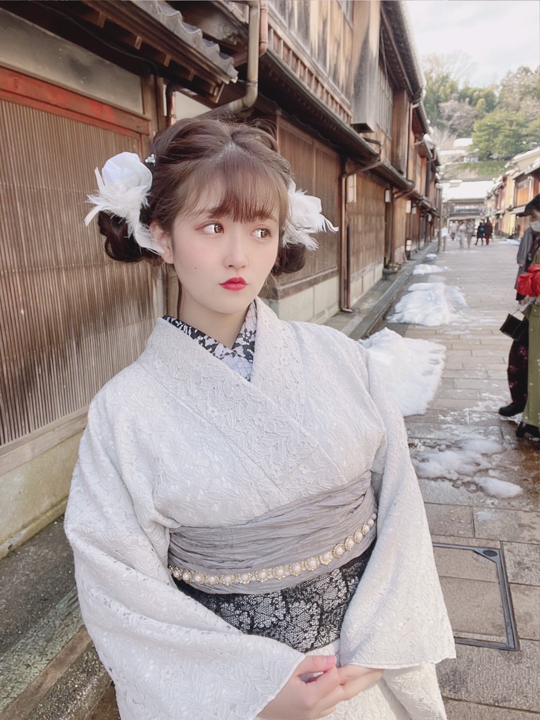 雪　×  金沢