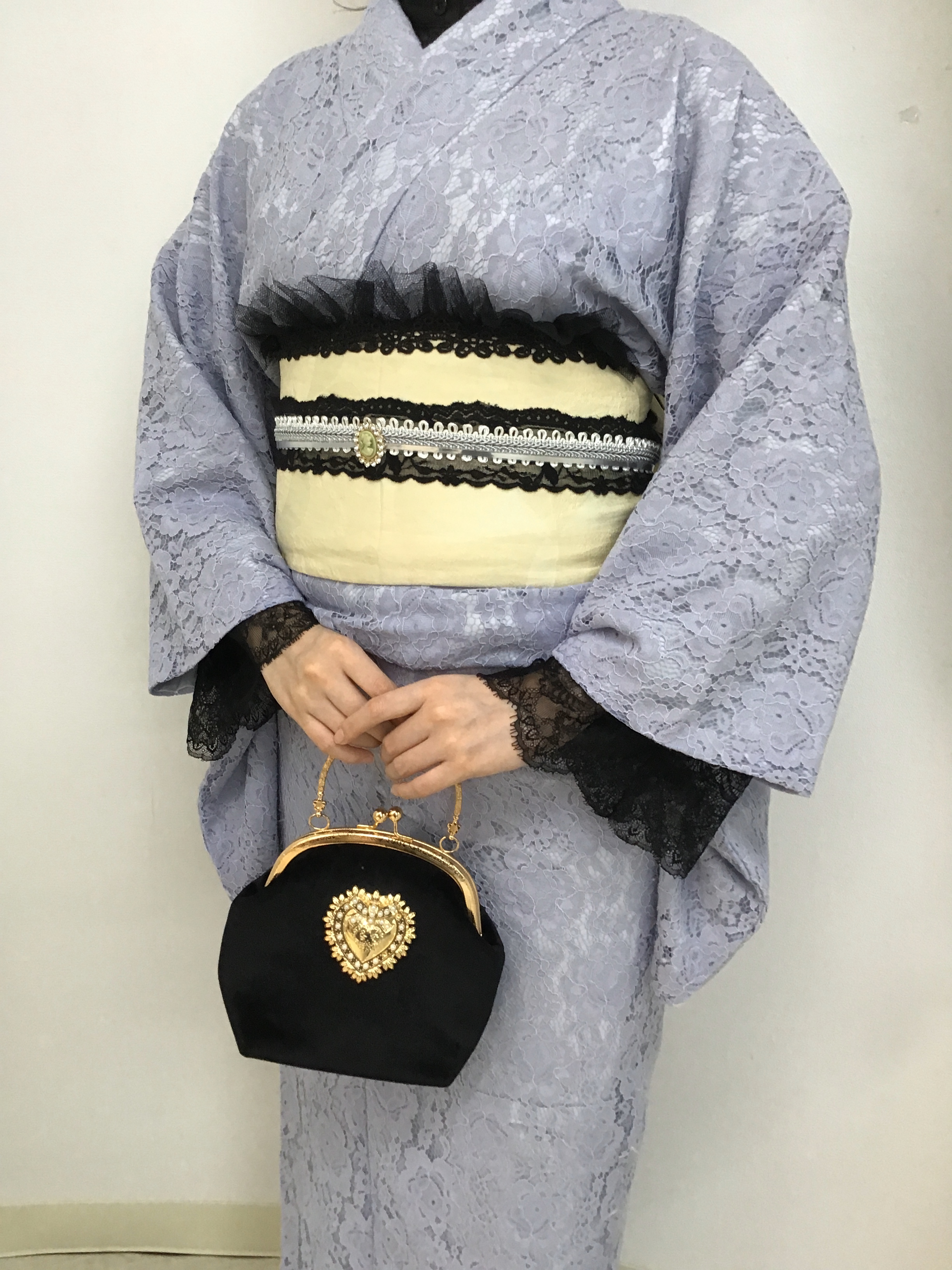 lace♡Blue ×Black