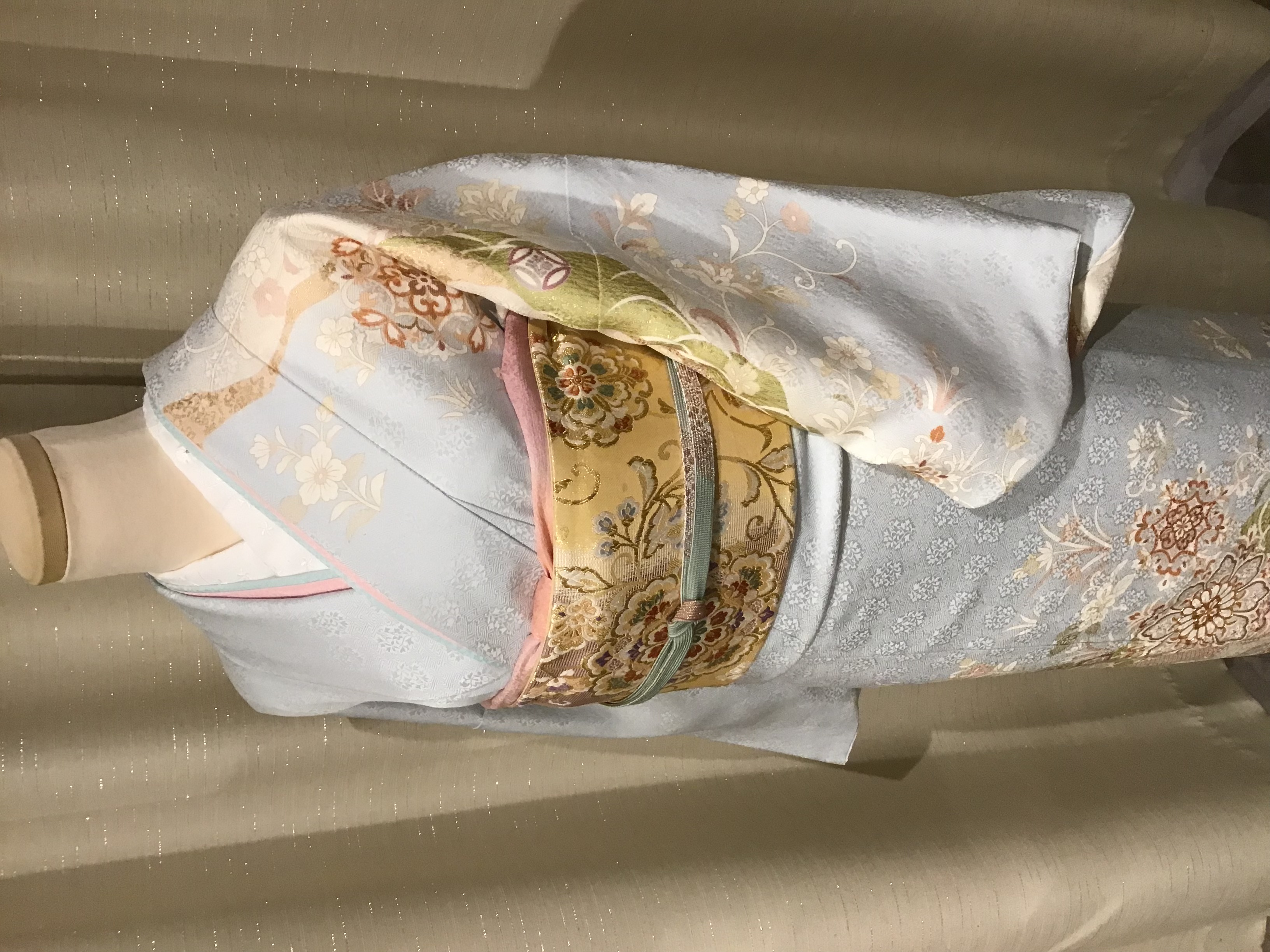 訪問着でお洒落