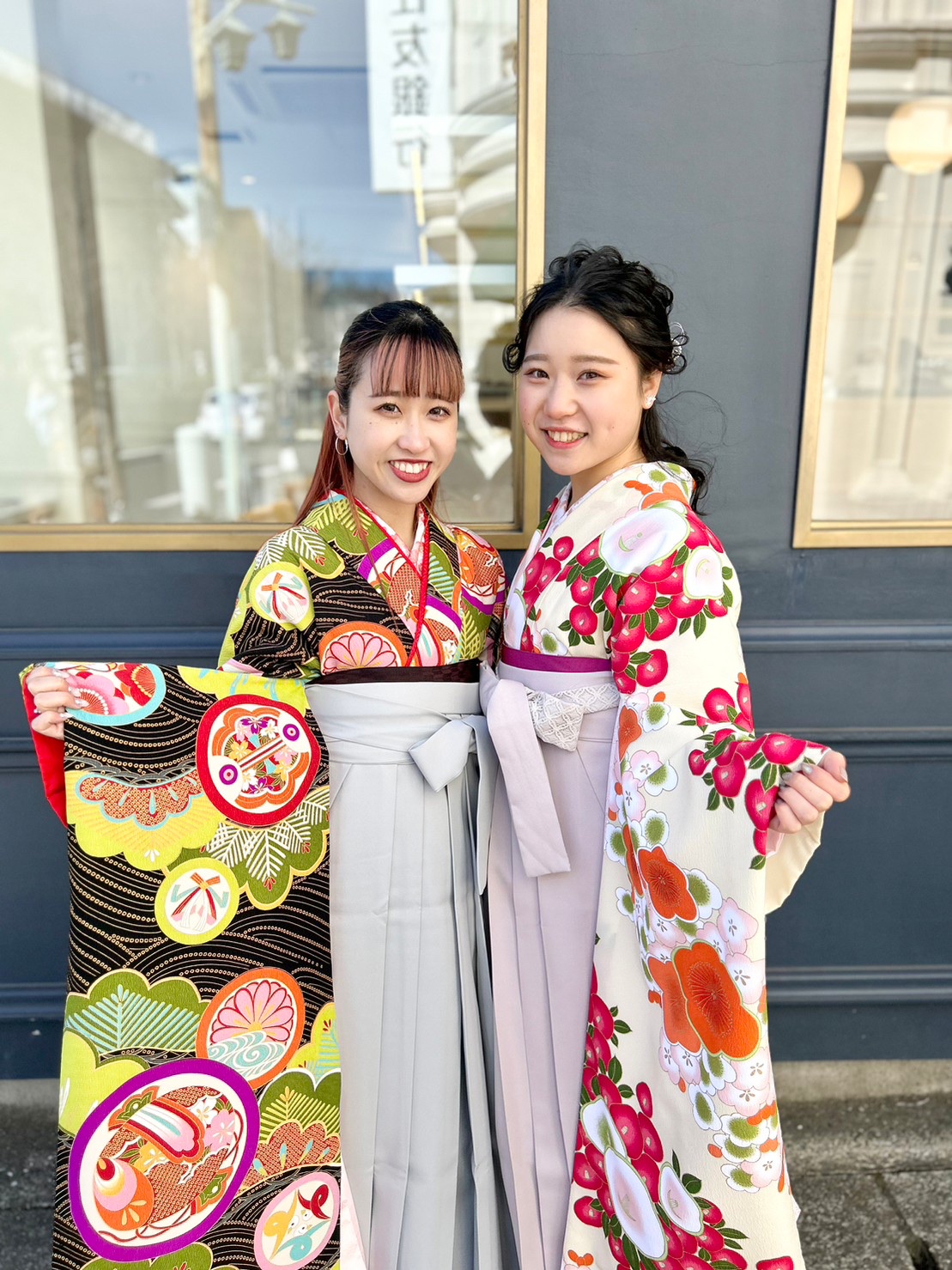 卒業袴　振袖×袴