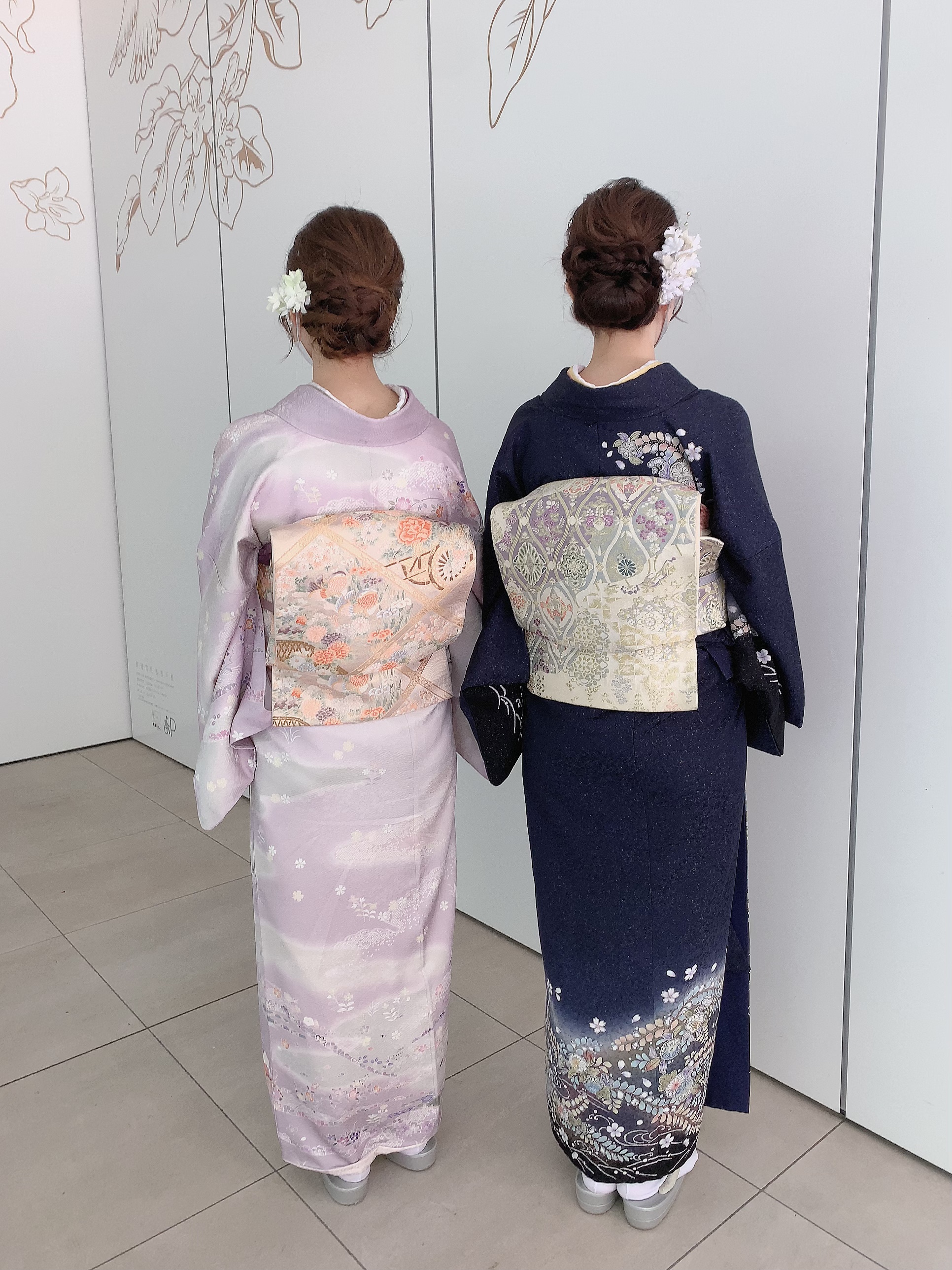 イベントには訪問着で！！