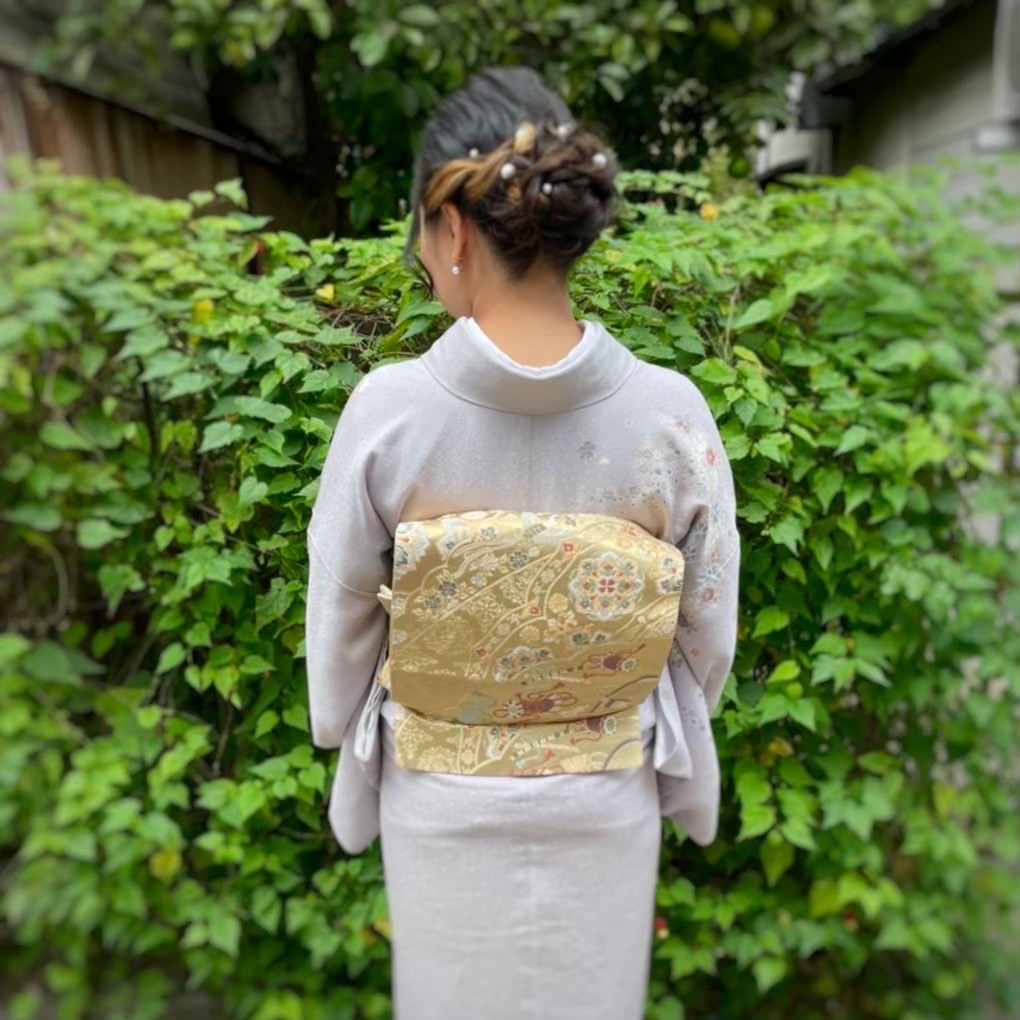 ☆。.:*・゜訪問着でお出かけ✩*。